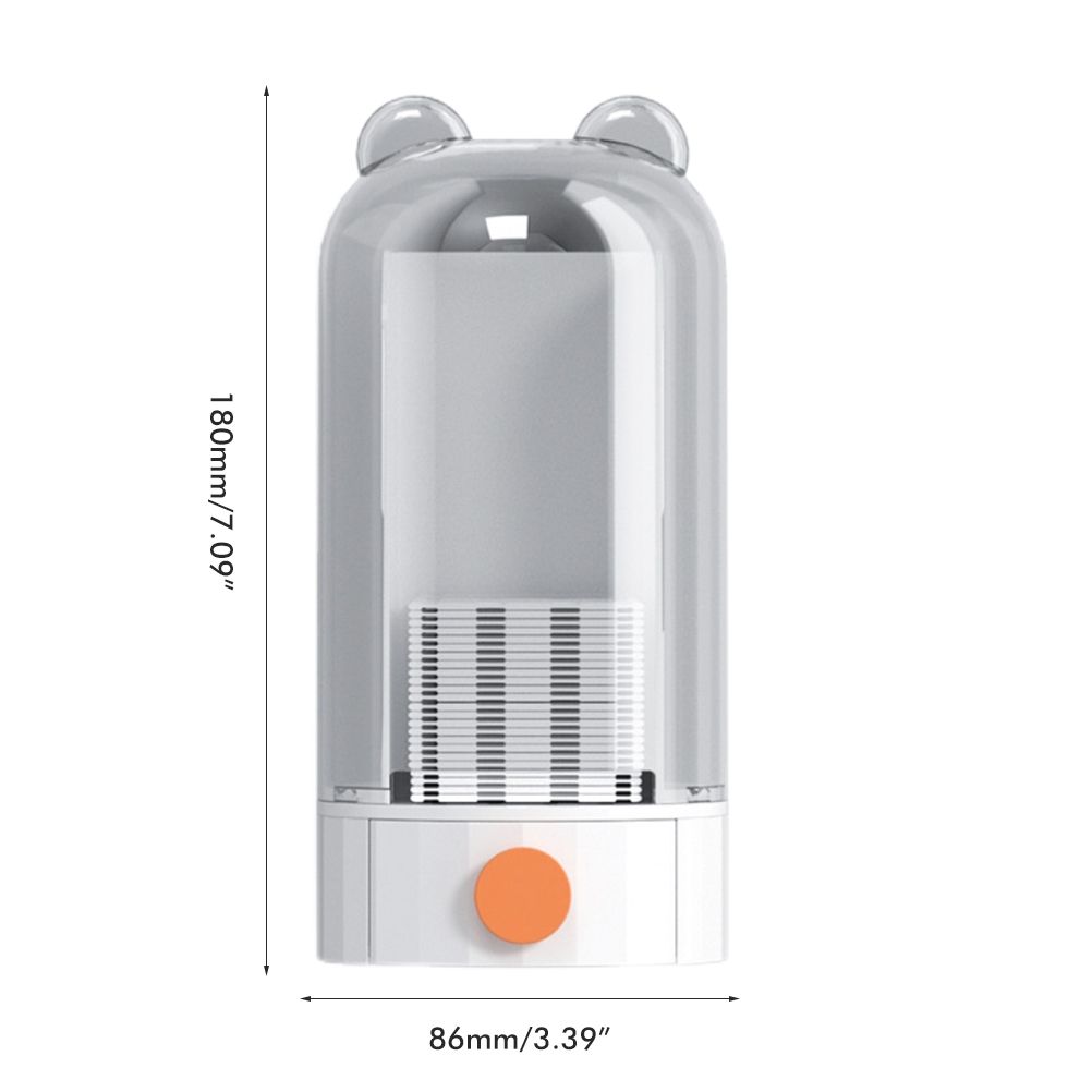 Automatic Cotton Pad Dispenser Press Out Makeup Cotton Holder Dispenser view 2