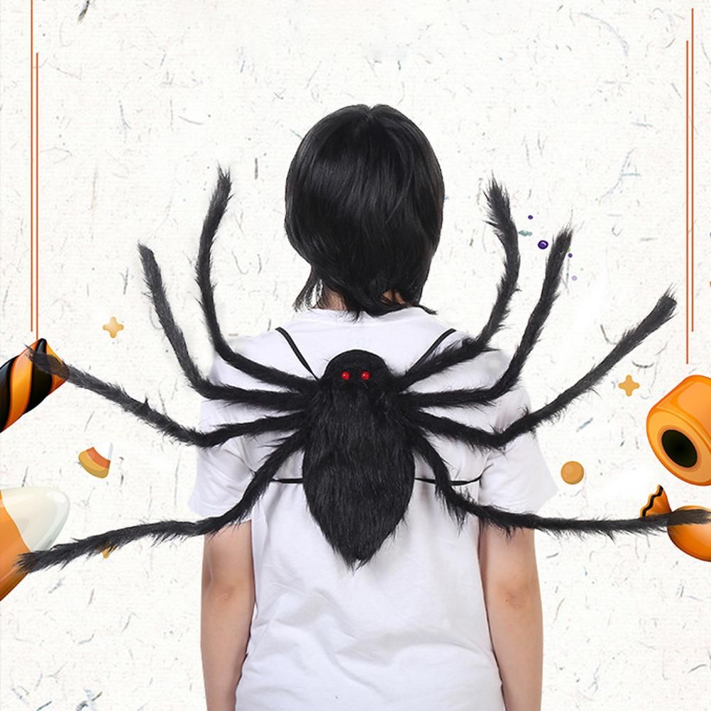 Halloween Giant Spider Backpack Spider Halloween Costume Indoor Outdoor Yard view 5