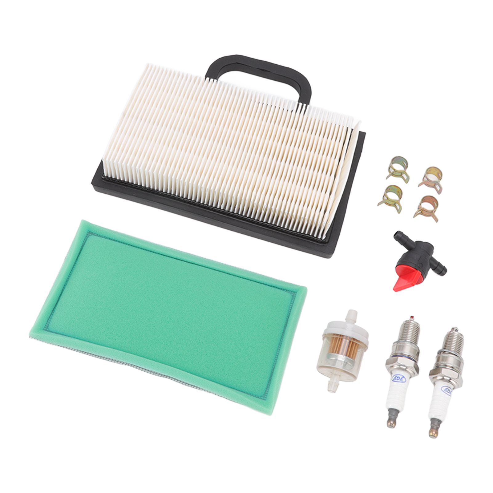 Lawn Mower Air Filter Set Air Filter Sparking Plug Valve Replacement Lawn view 6