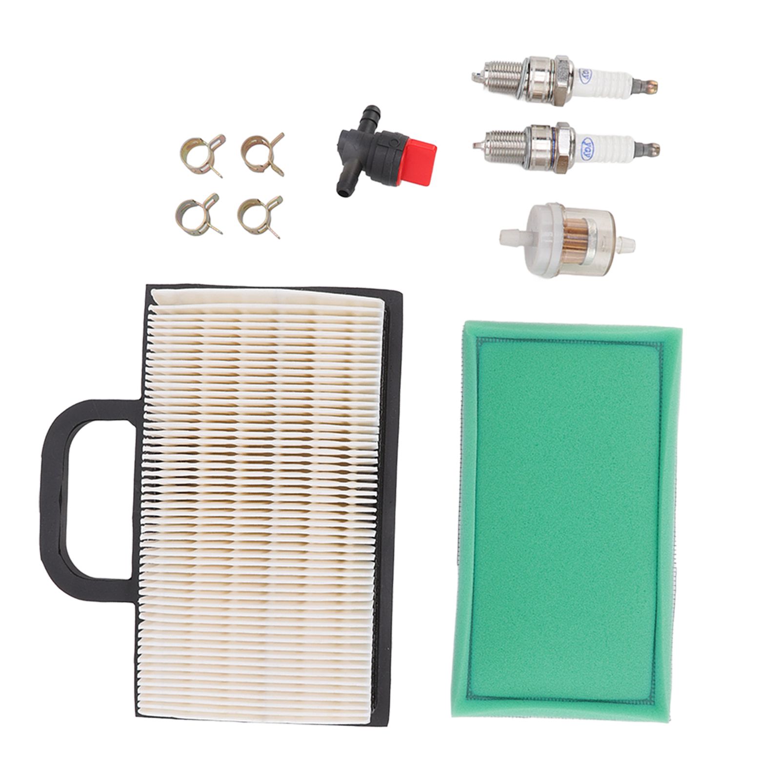 Lawn Mower Air Filter Set Air Filter Sparking Plug Valve Replacement Lawn view 8