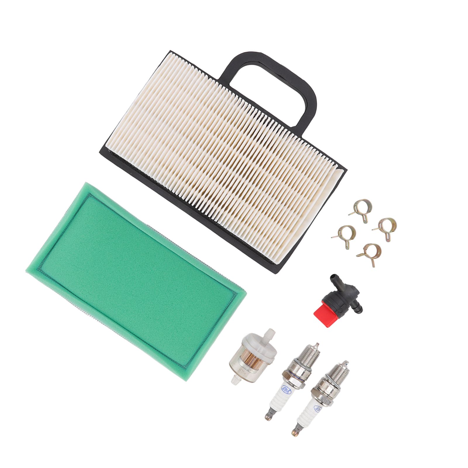 Lawn Mower Air Filter Set Air Filter Sparking Plug Valve Replacement Lawn view 10