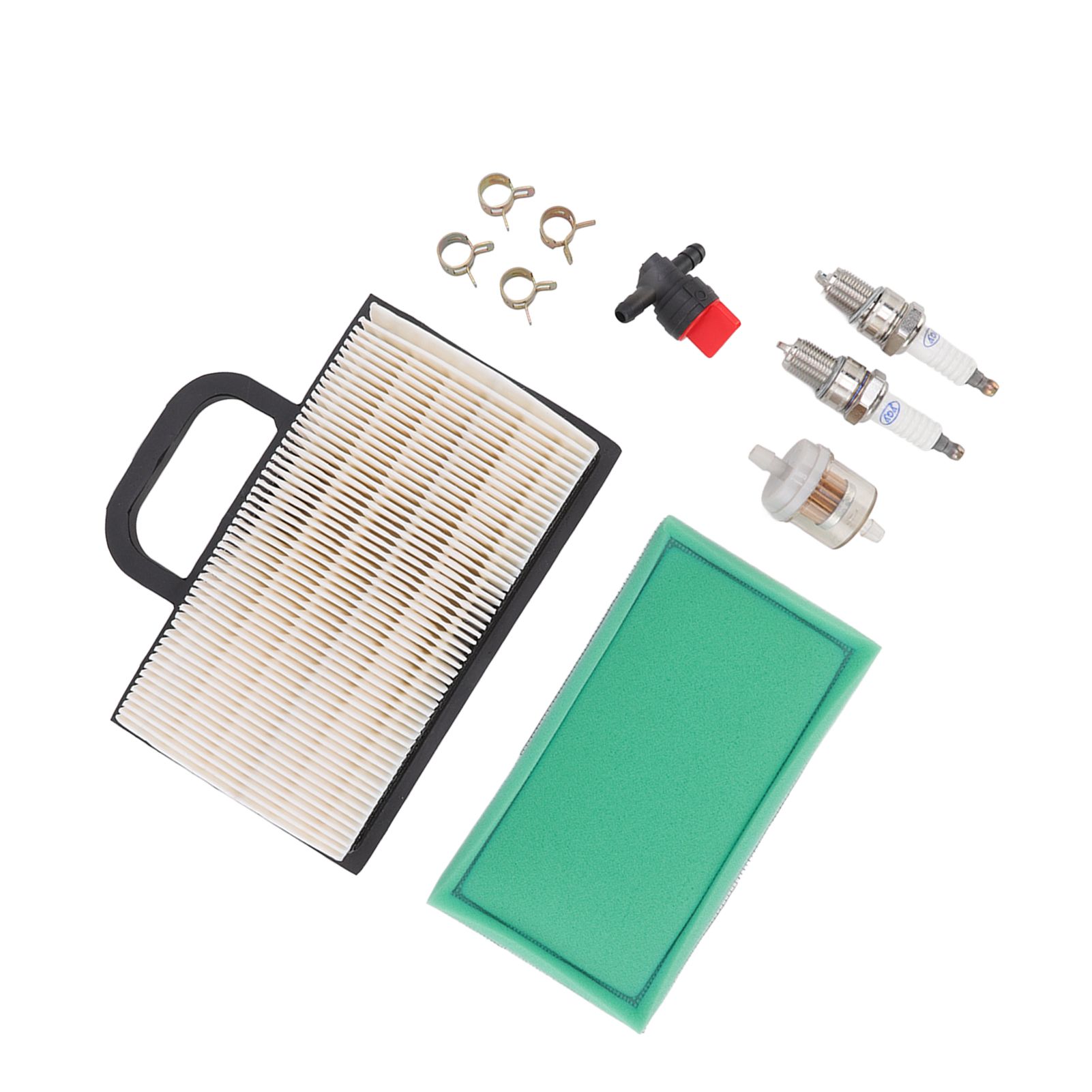 Lawn Mower Air Filter Set Air Filter Sparking Plug Valve Replacement Lawn view 15