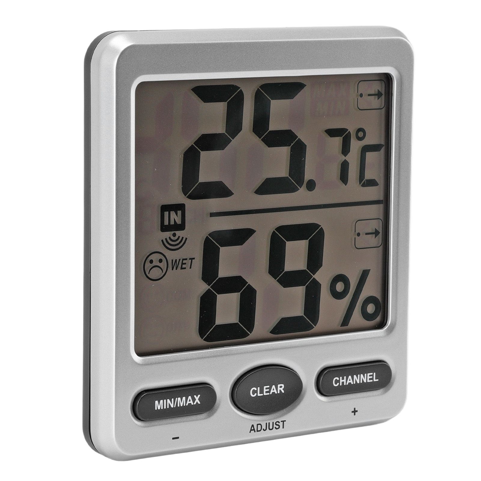Room Thermometer Large Screen Comfort Level Indicator 24 Hours Record High view 2