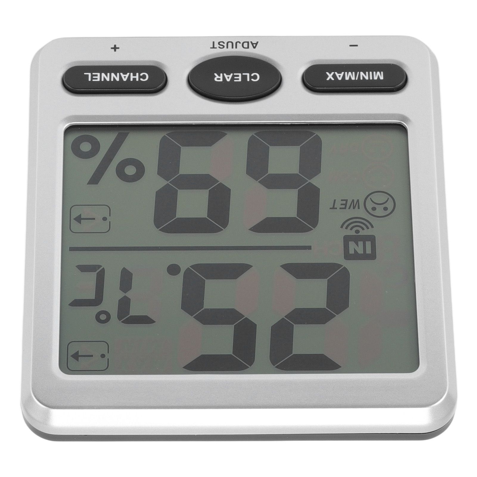 Room Thermometer Large Screen Comfort Level Indicator 24 Hours Record High view 5