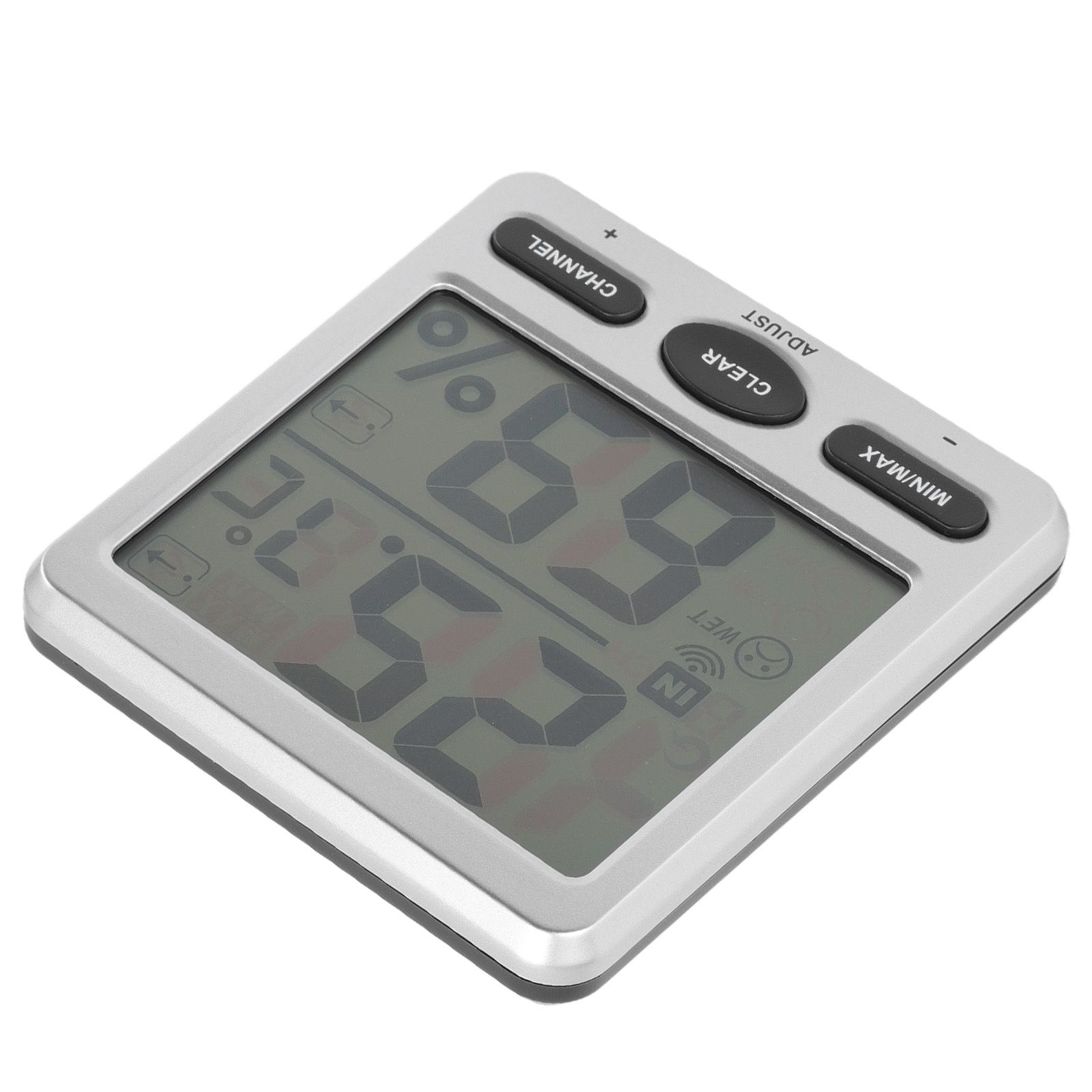 Room Thermometer Large Screen Comfort Level Indicator 24 Hours Record High view 9