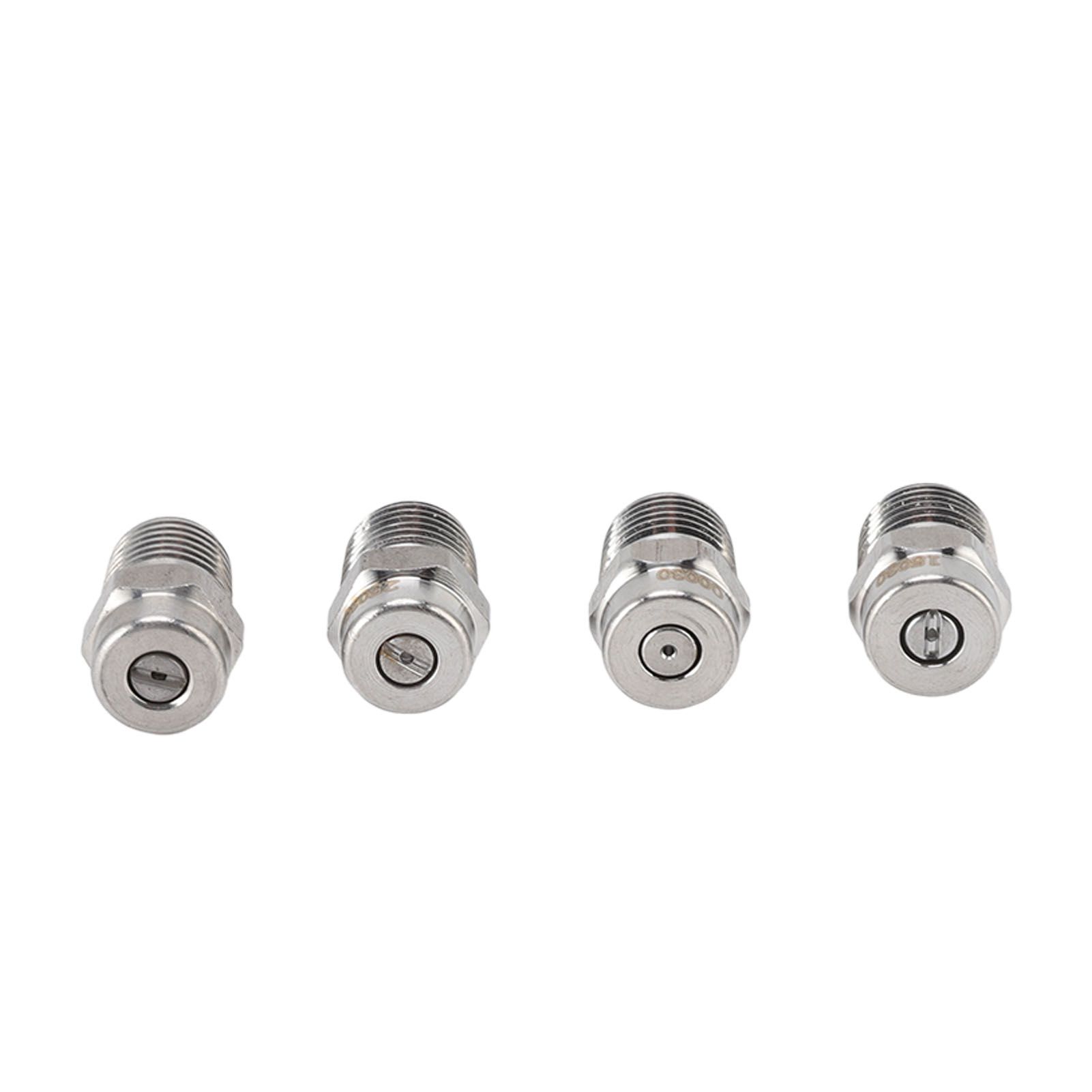 4Pcs Threaded Nozzles 22mm 304 Stainless Steel G1/4 External Thread Pressure view 3