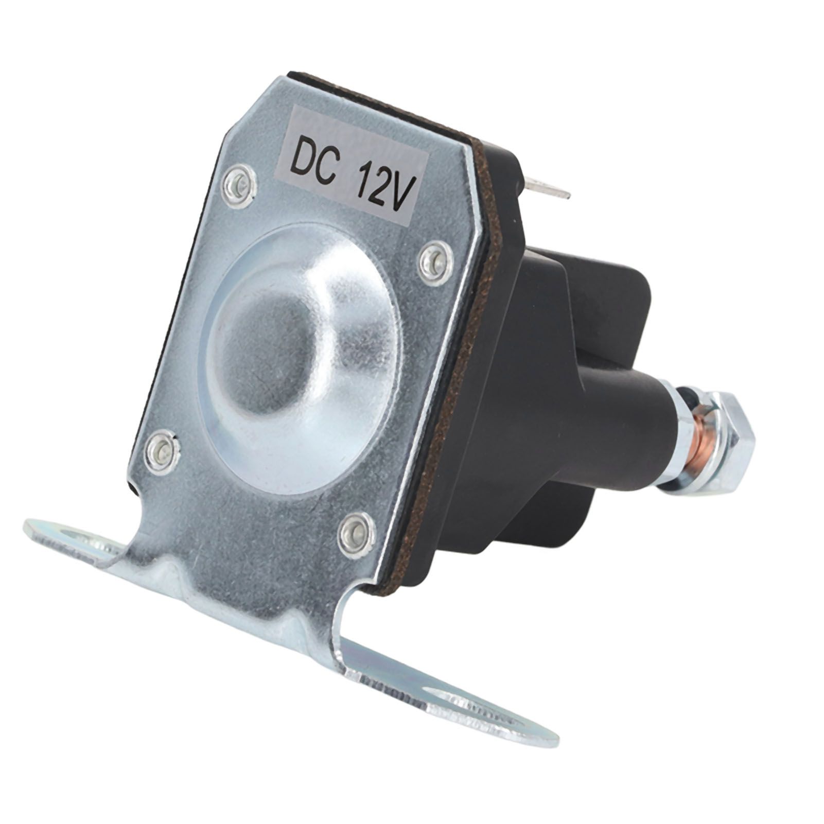 Starter Relay Solenoid Aluminum ABS Copper DC 12V Lawn Tractor Accessories for view 10