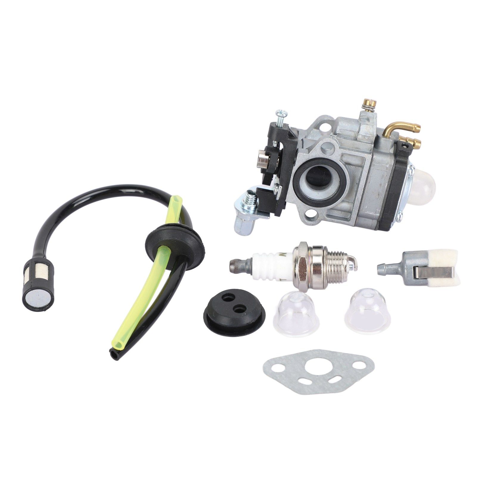 Lawn Mower Carburetor Kit Spark Plug Filter Line for TH23 TH26 TH34 23CC 25CC view 7
