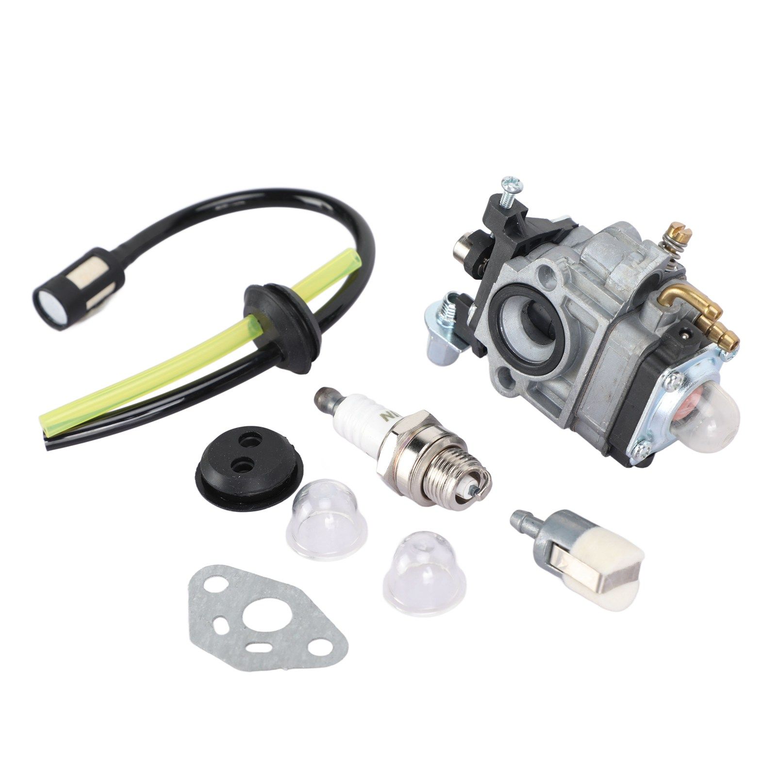 Lawn Mower Carburetor Kit Spark Plug Filter Line for TH23 TH26 TH34 23CC 25CC view 8