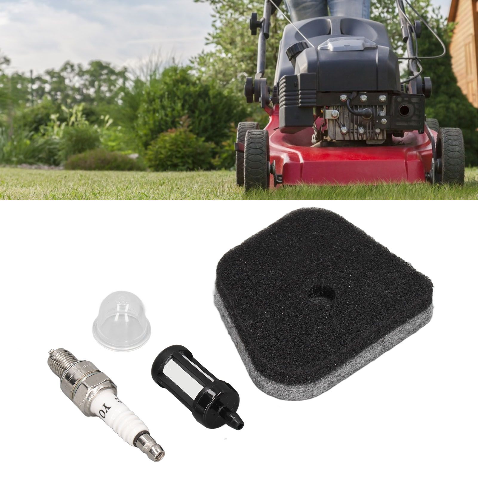 Air Filter Repair Kit Ceramic Cotton Spark Plug Fuel Filter Cap for STIHL view 12