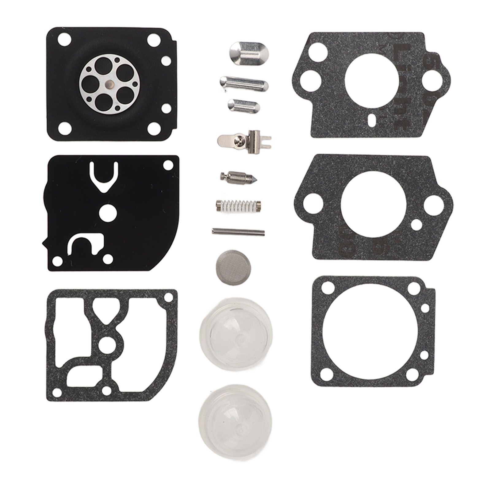 Trimmer Carburetor Repair Kit Carb Gasket Primer Bulb Set for Stihl HS45 FS38 view 2