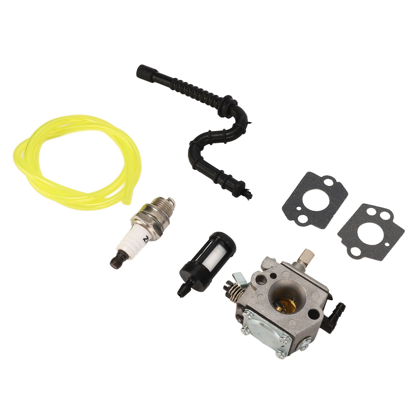 Chainsaw Carburetor Kit Carburetor Spark Plug with Fuel Pipe and Filter for view 4