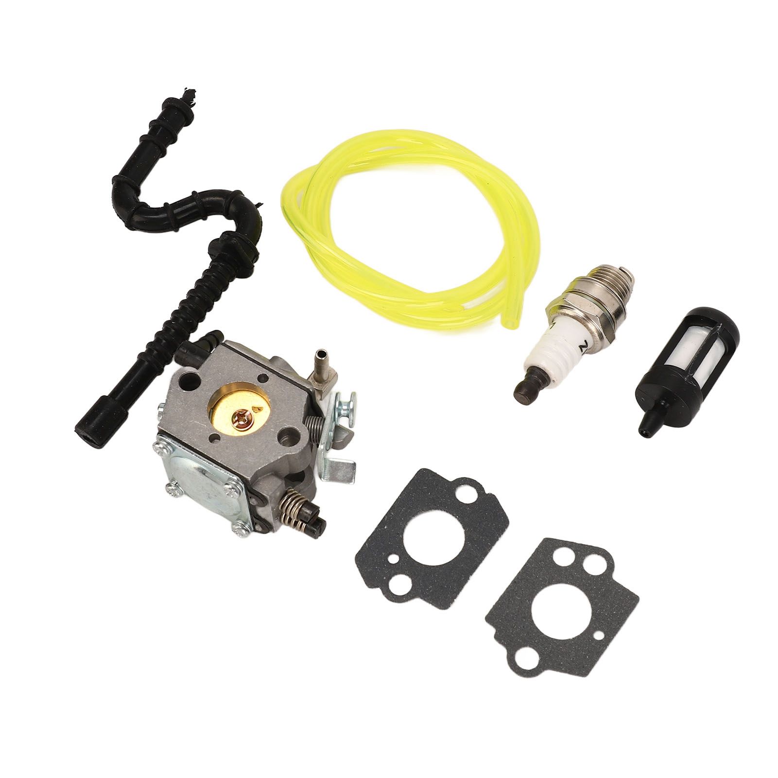 Chainsaw Carburetor Kit Carburetor Spark Plug with Fuel Pipe and Filter for view 7