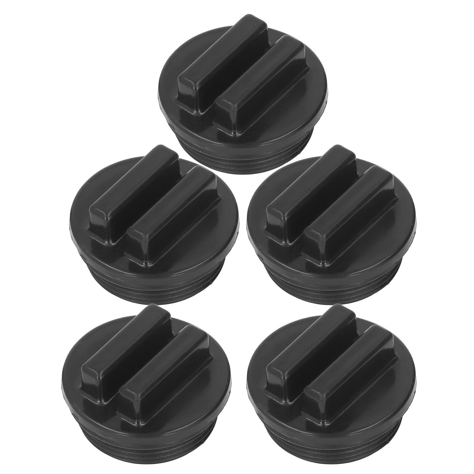 5Pcs G1 1/2 Male Thread Winter Plug Pool Return Line Filter Drain Plug with O view 4