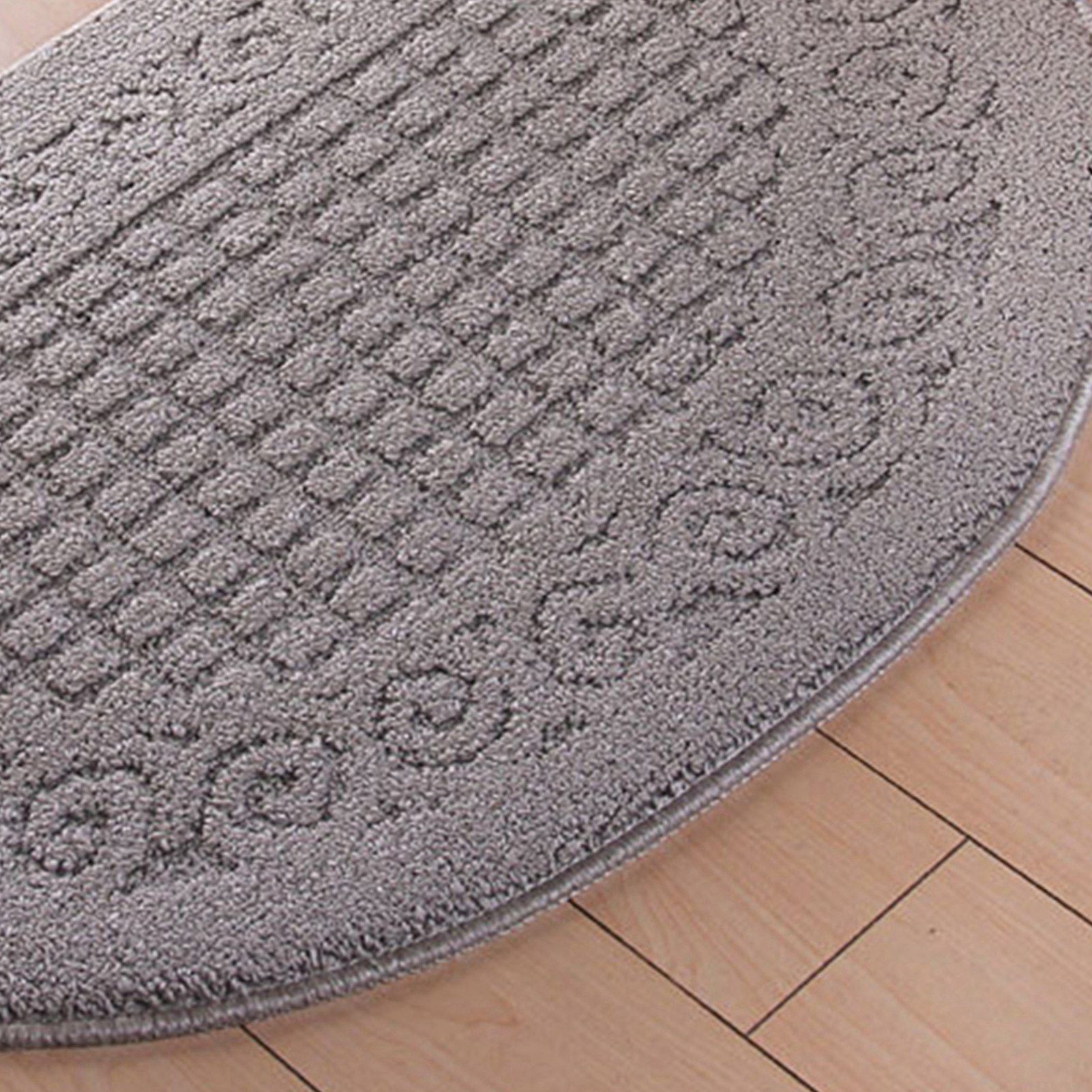 Half Circle Doormat Semicircle Floor Mat Dust Trap Polyester Fiber Strong view 5