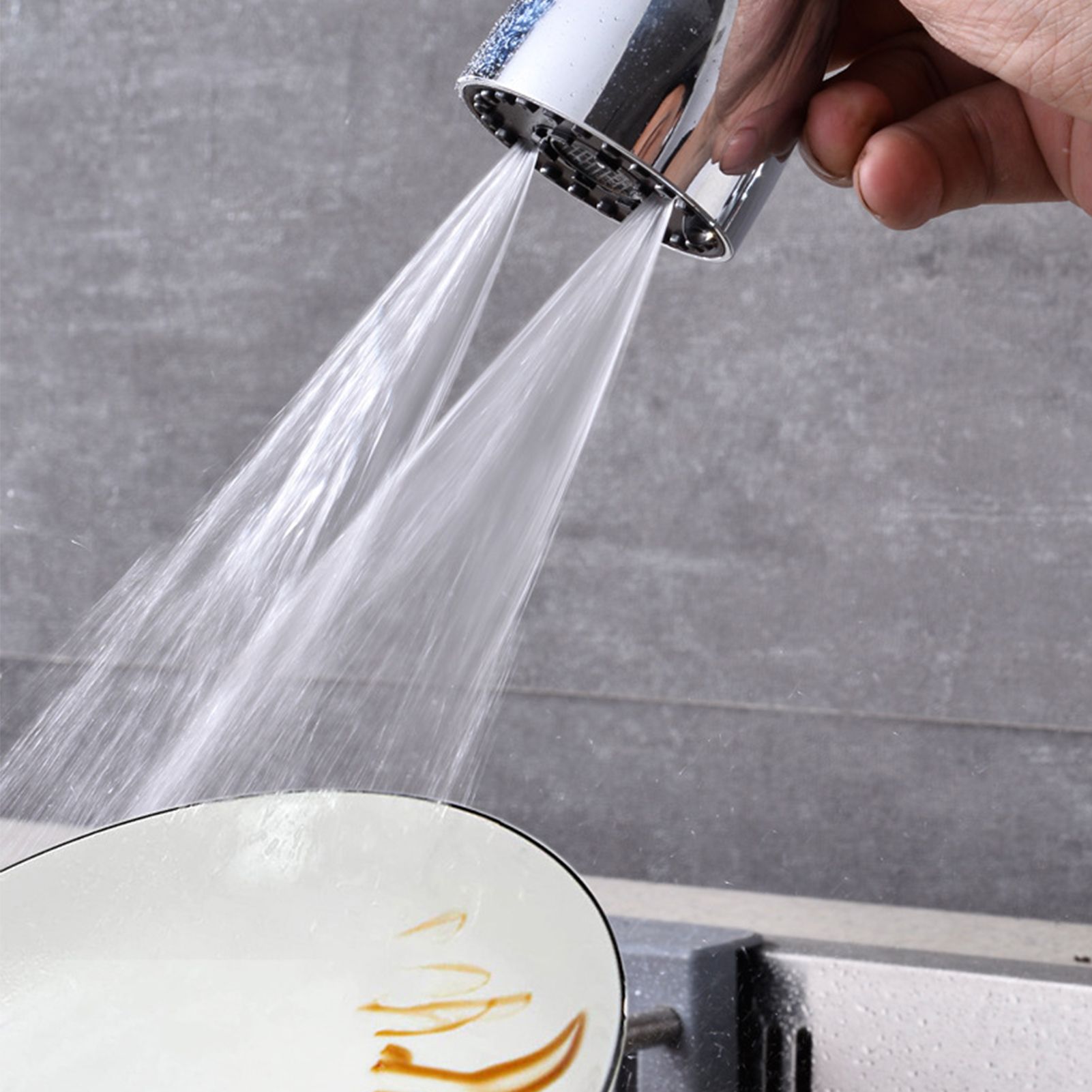 Universal Faucet Head Multifunctional Spray Proof Rotating Faucet for Home view 11