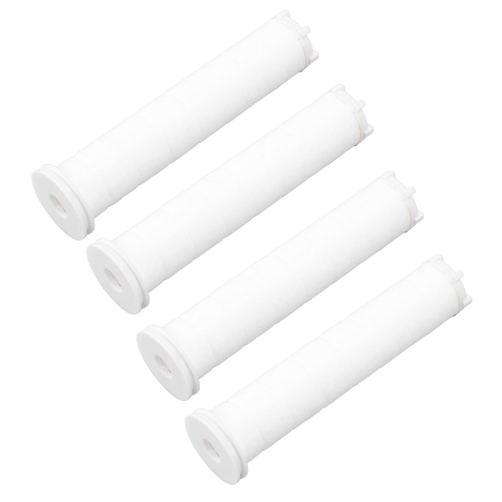 12pcs Shower Head Filter Element PP Cotton White Bath Accessories for view 3