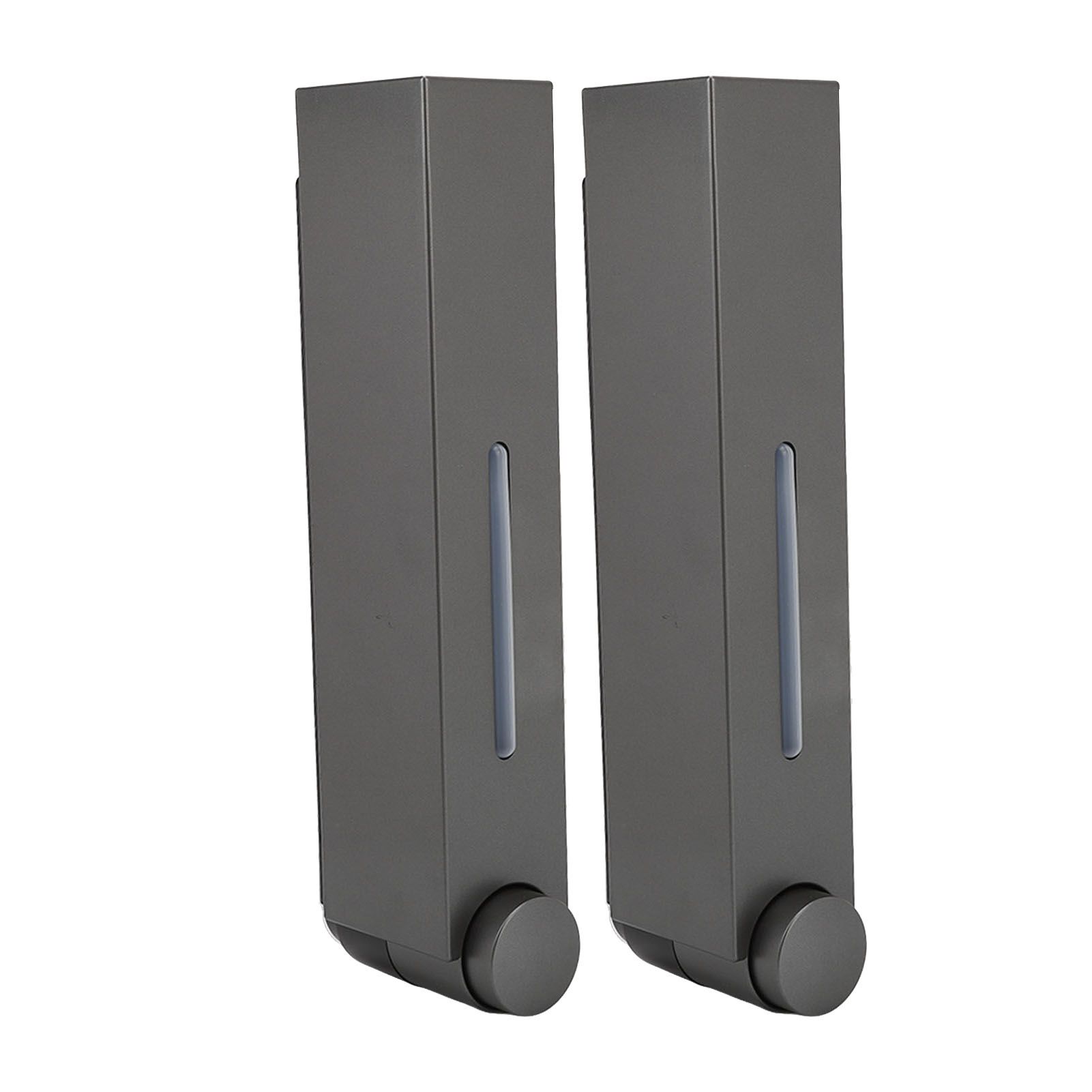 Wall Mounted Liquid Soap Dispensers Back Stick Type Plastic Shampoo Dispenser view 6