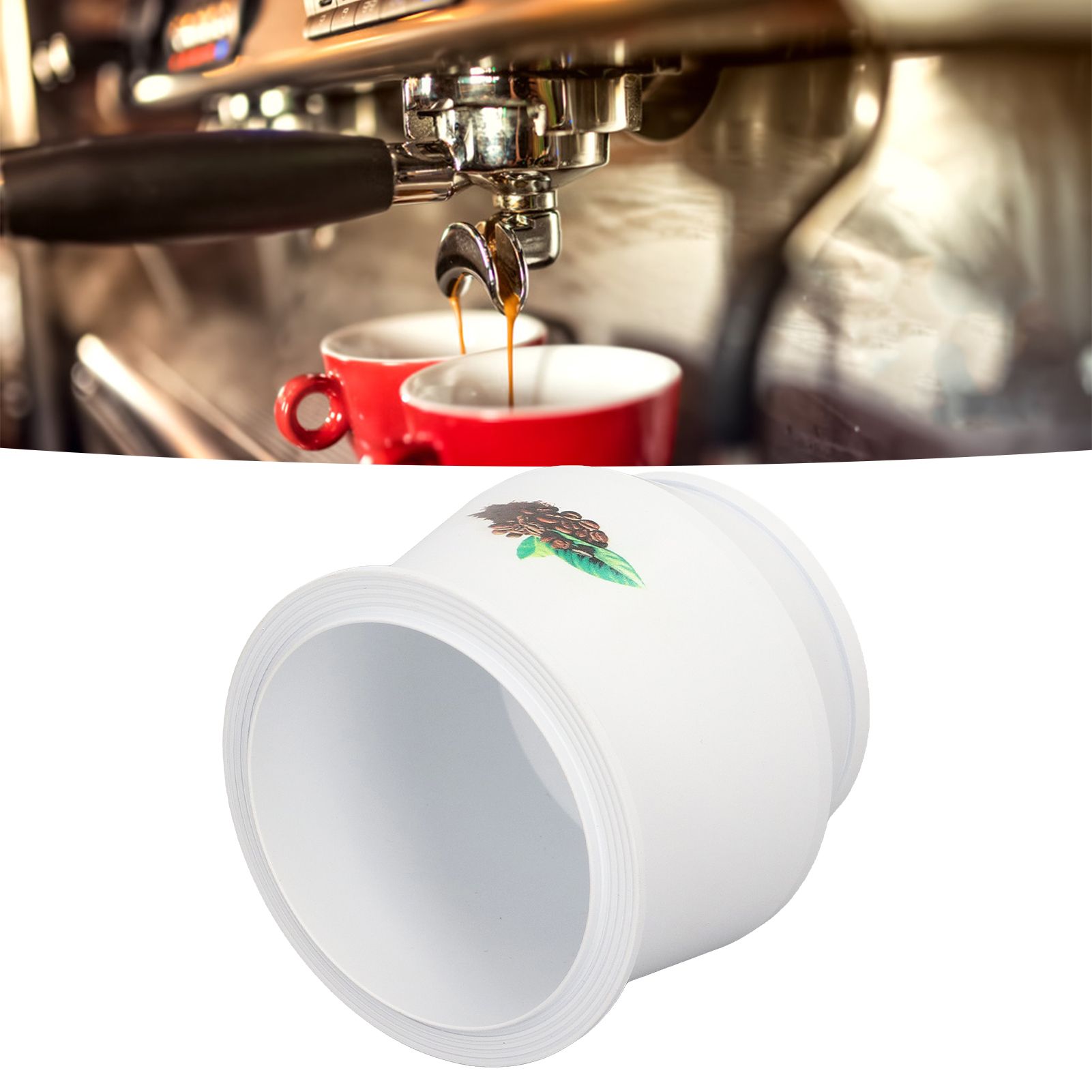 Coffee Dosing Cup Aluminum Alloy Coffee Making Machine Bean Grinder view 11