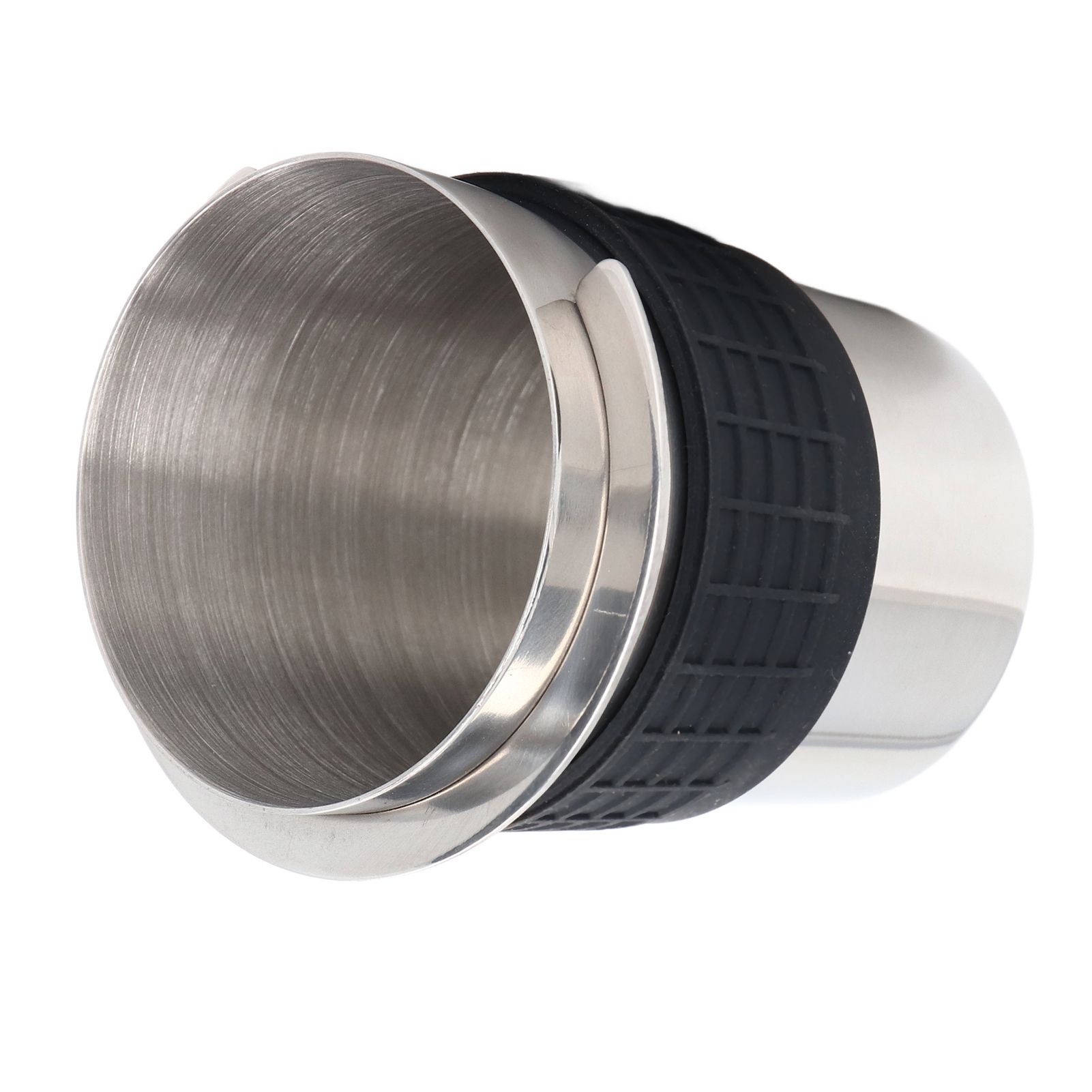 58mm Stainless Steel Coffee Dosing Cup Coffee Machine Handle Receiving Powder view 4