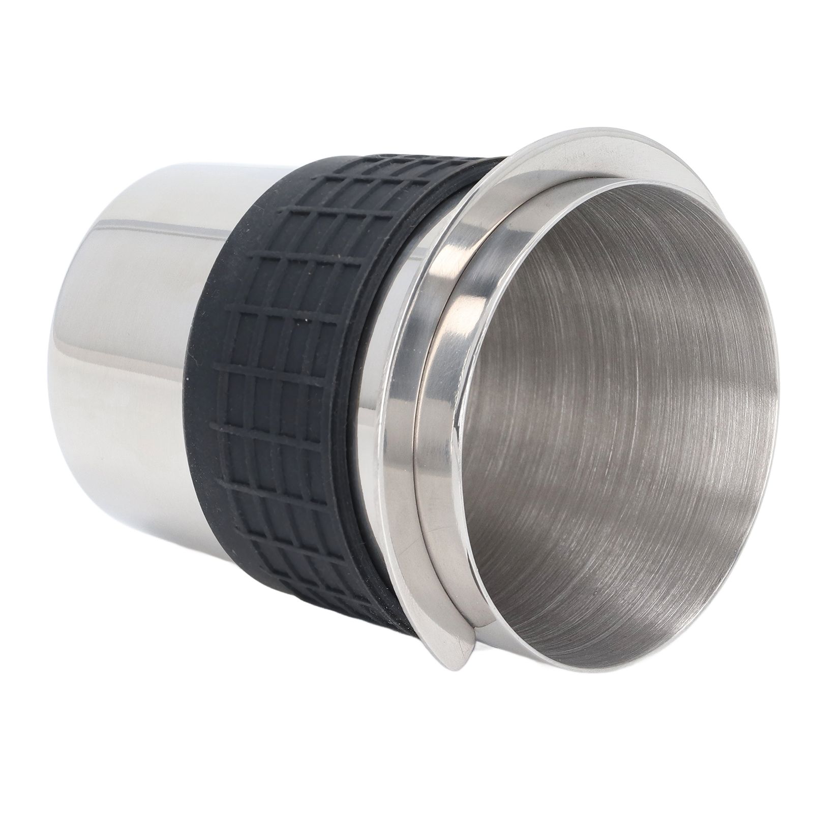 58mm Stainless Steel Coffee Dosing Cup Coffee Machine Handle Receiving Powder view 6