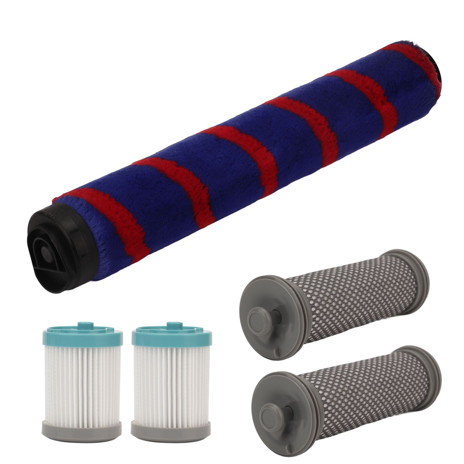 Vacuum Filter Kit Brush Roll Head Vacuum Cleaner Accessory Replacement for view 3