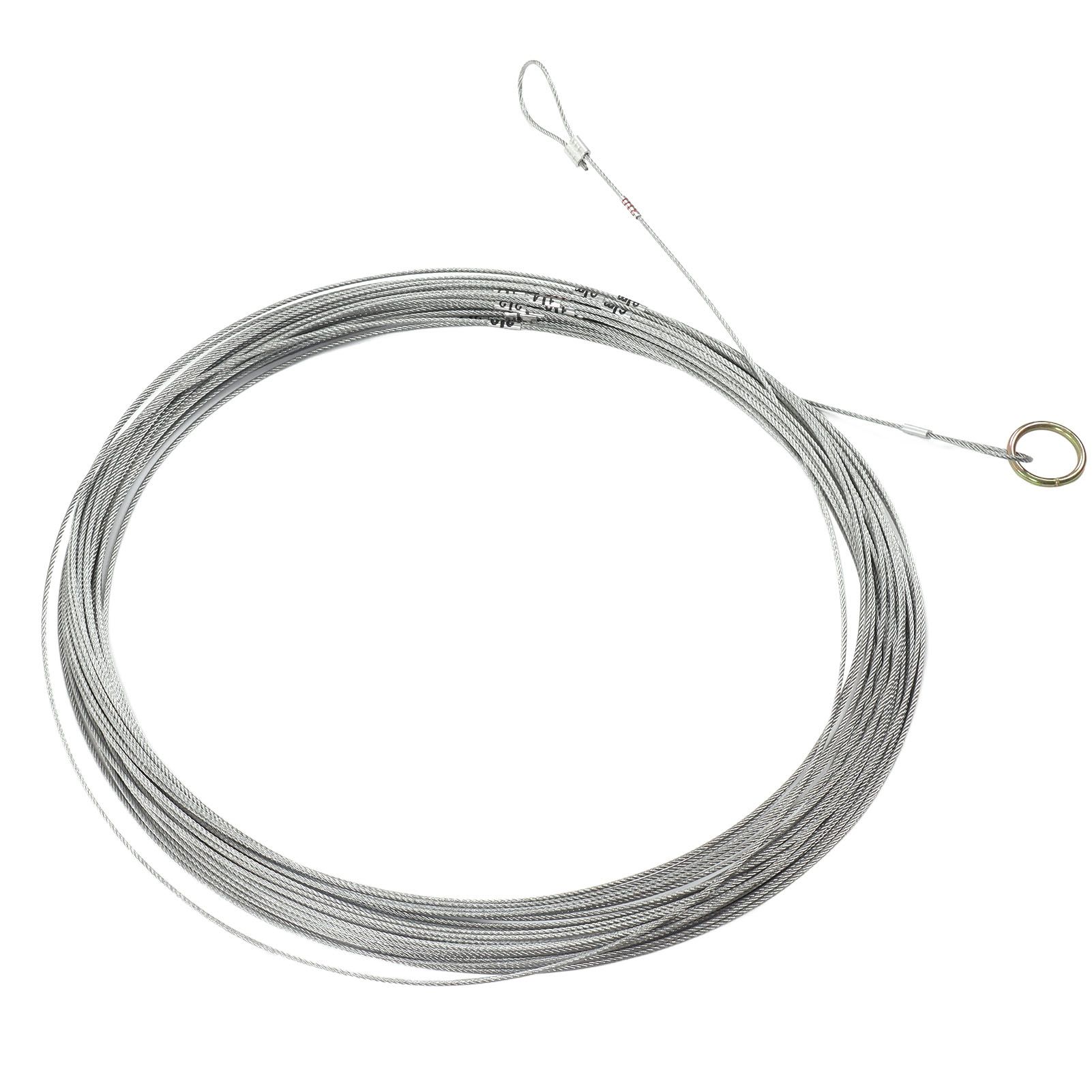 Steel Wire Measuring Rope Good Flexibility Sturdy Steel Rope Measuring Cord view 4