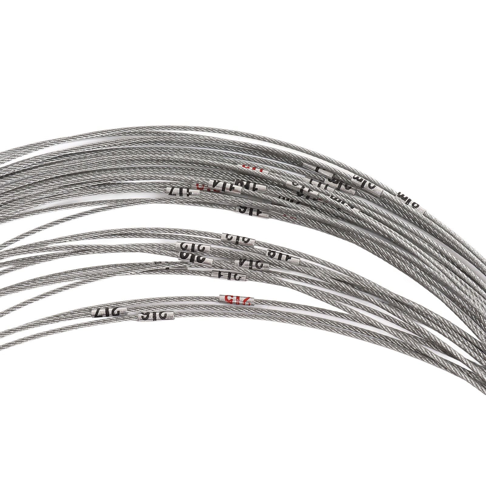 Steel Wire Measuring Rope Good Flexibility Sturdy Steel Rope Measuring Cord view 14
