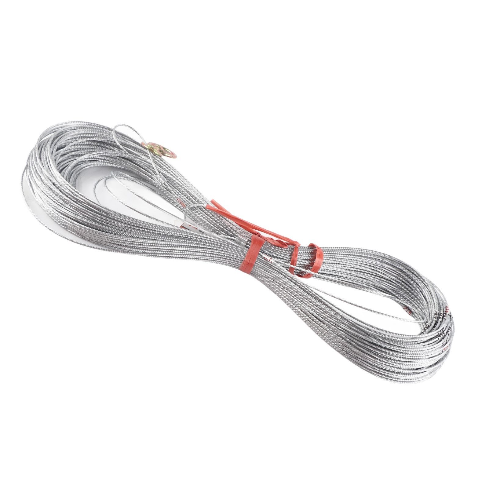 Steel Wire Measuring Rope Good Flexibility Sturdy Steel Rope Measuring Cord