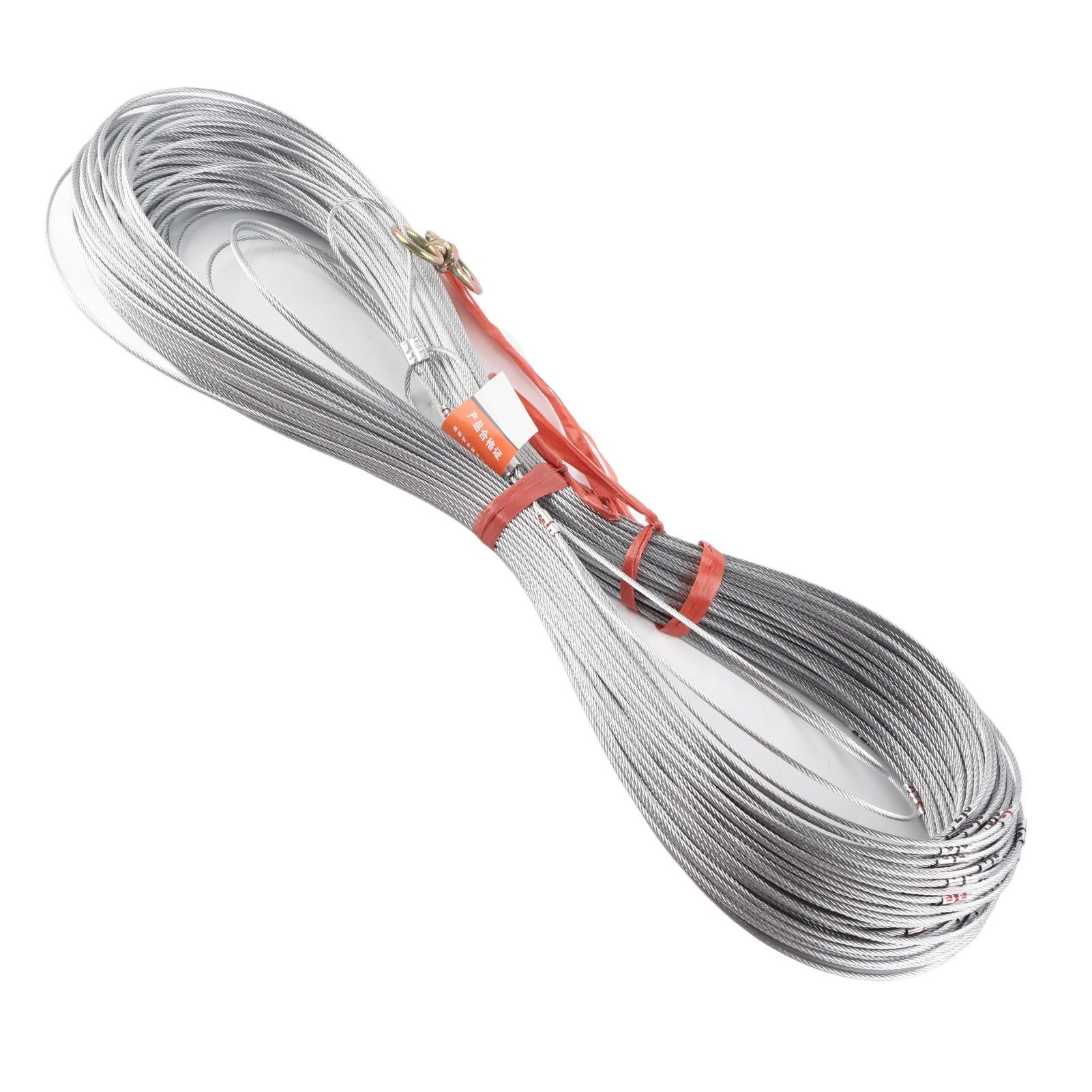Steel Wire Measuring Rope Good Flexibility Sturdy Steel Rope Measuring Cord view 2
