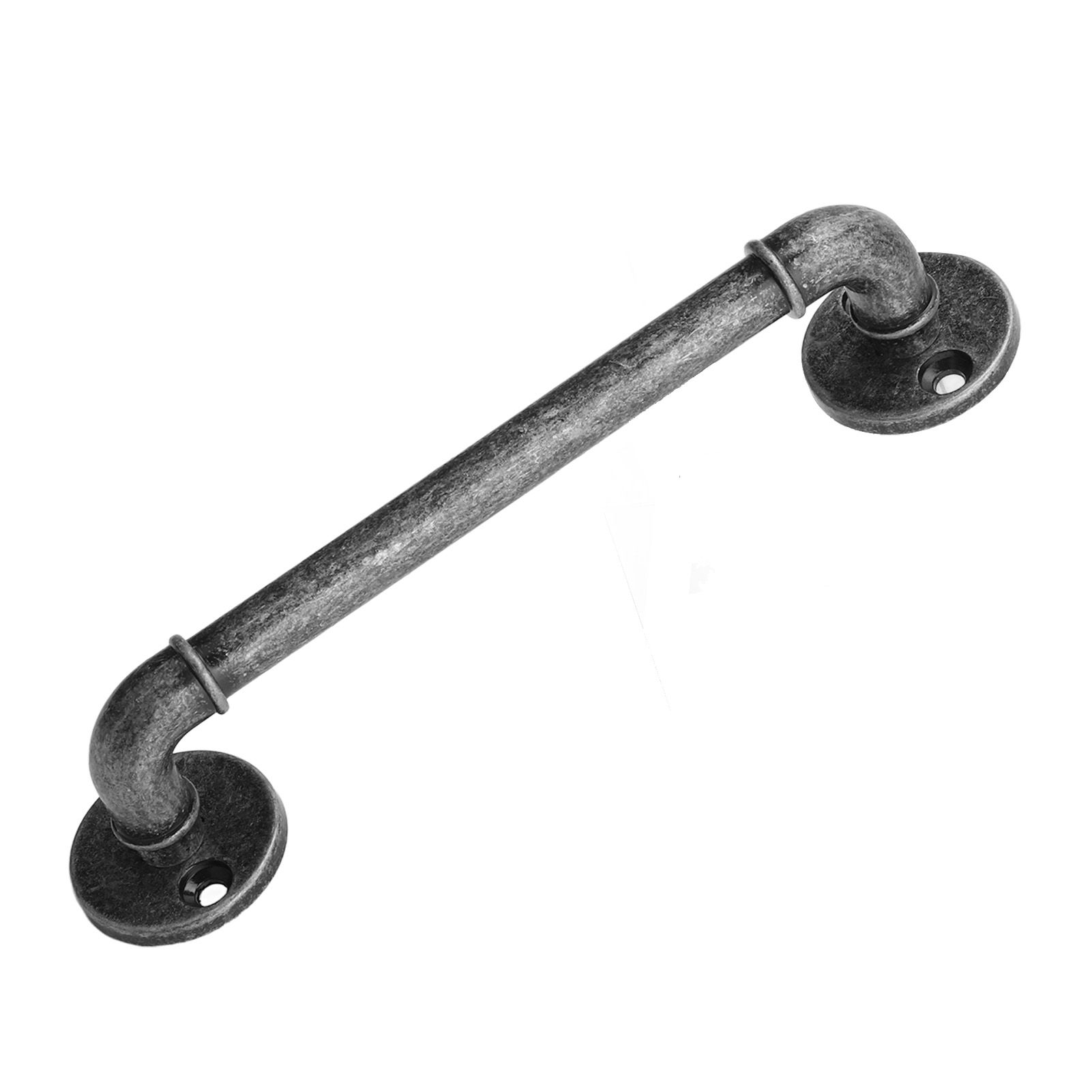 Gate Pull Handle Zinc Alloy Retro Round Base Furniture Hardware for Door view 7
