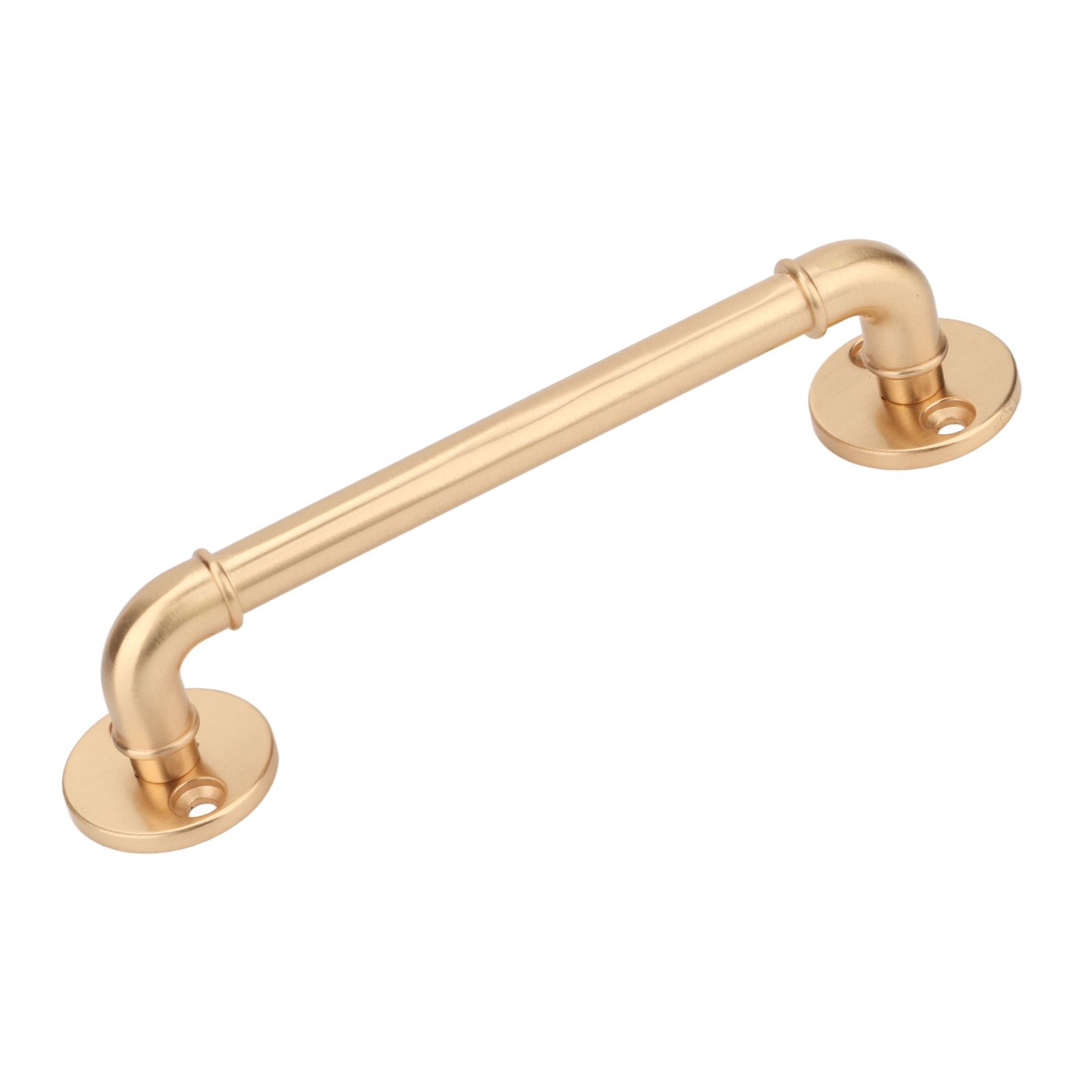 Gate Pull Handle Zinc Alloy Retro Round Base Furniture Hardware for Door view 3