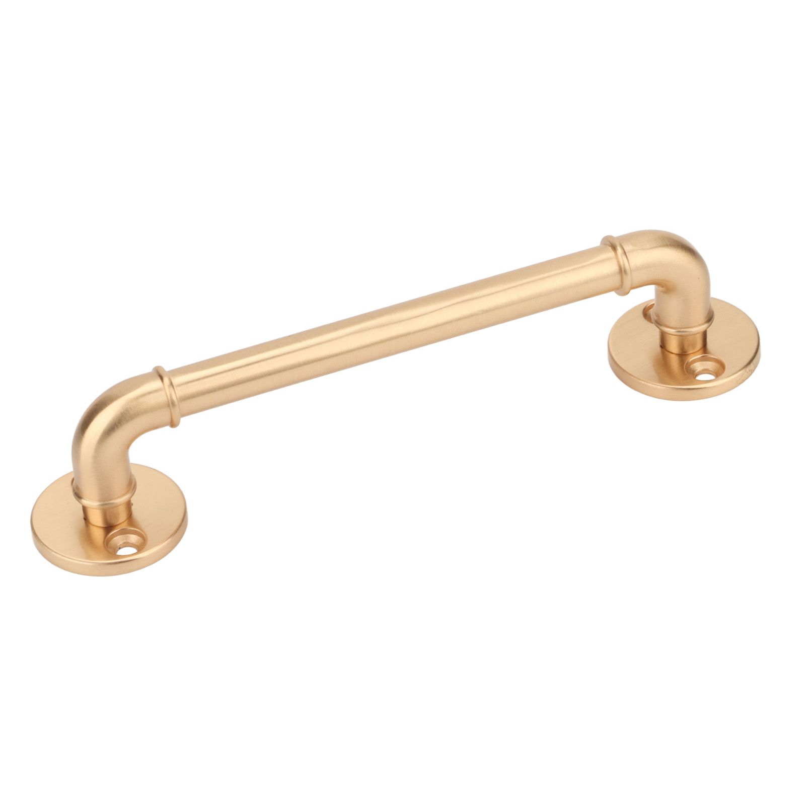 Gate Pull Handle Zinc Alloy Retro Round Base Furniture Hardware for Door view 4