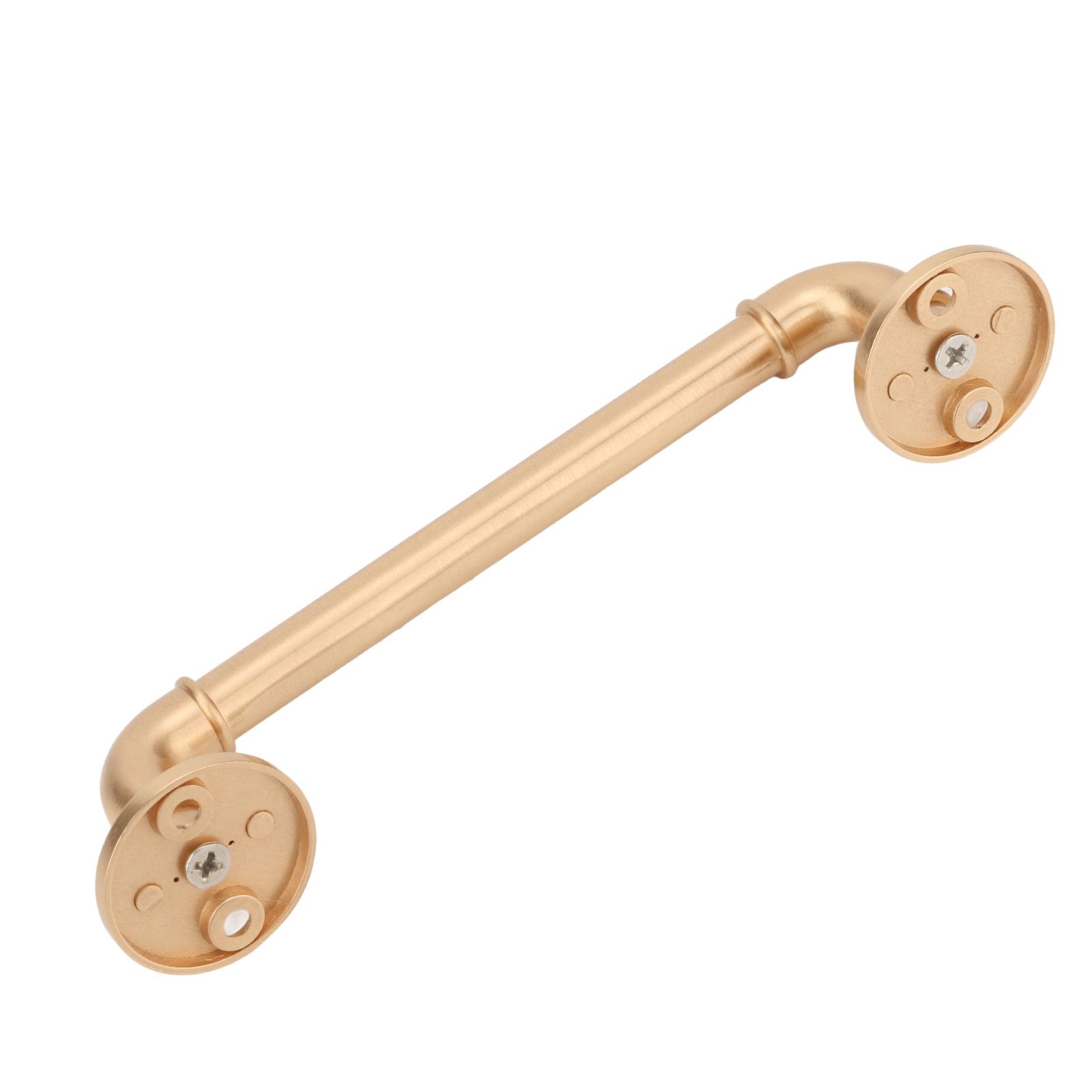 Gate Pull Handle Zinc Alloy Retro Round Base Furniture Hardware for Door view 13