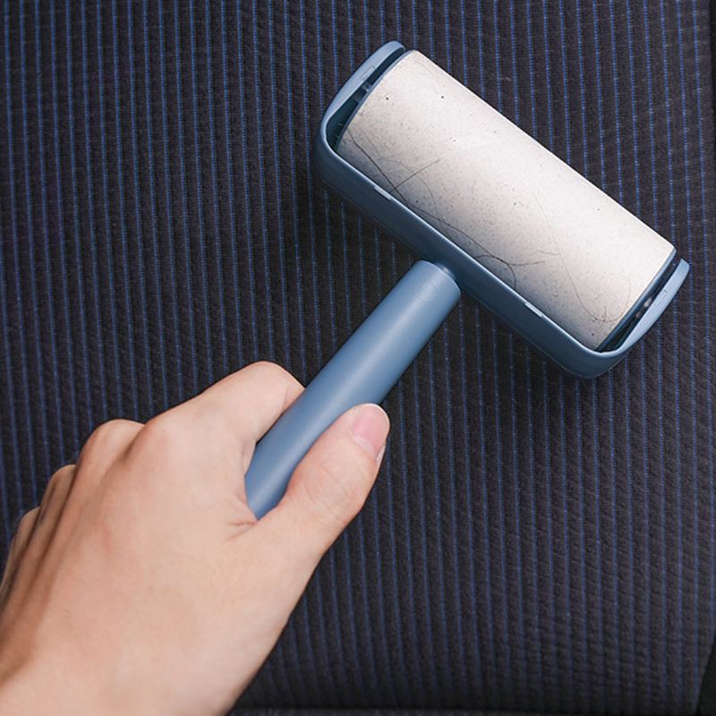 Capsule Sticky Lint Roller Dust Cleaning Tearable Refillable Hair Cloth view 2