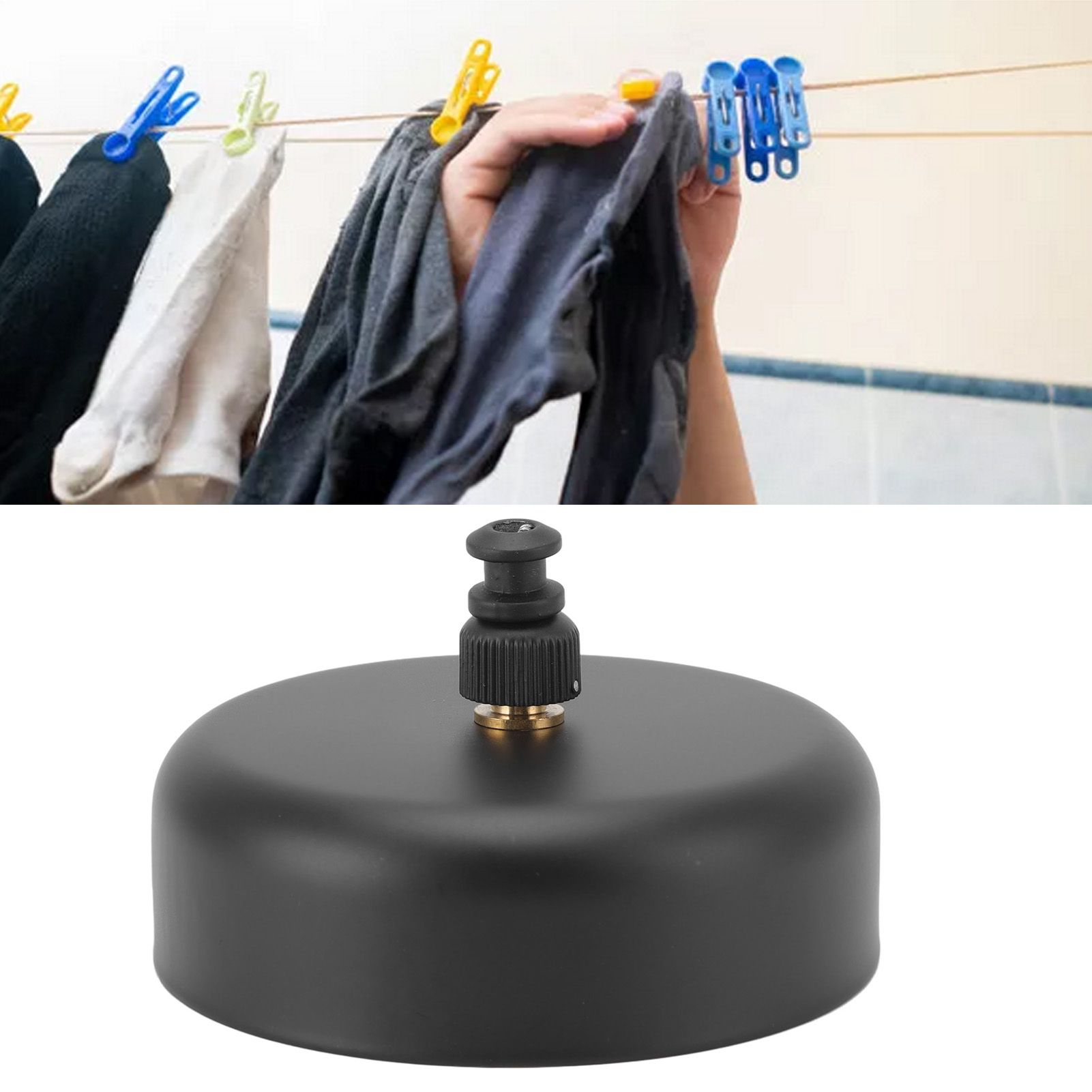 Clothesline Retractable Design Stainless Steel Casual Style Laundry view 11