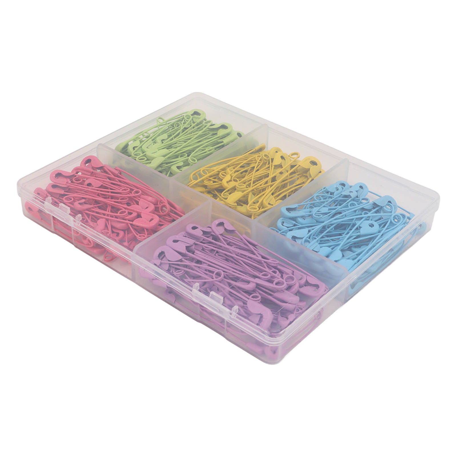 Safety Pins Steel Wire Safe Sturdy Colorful Combination Tag Pin for DIY view 2