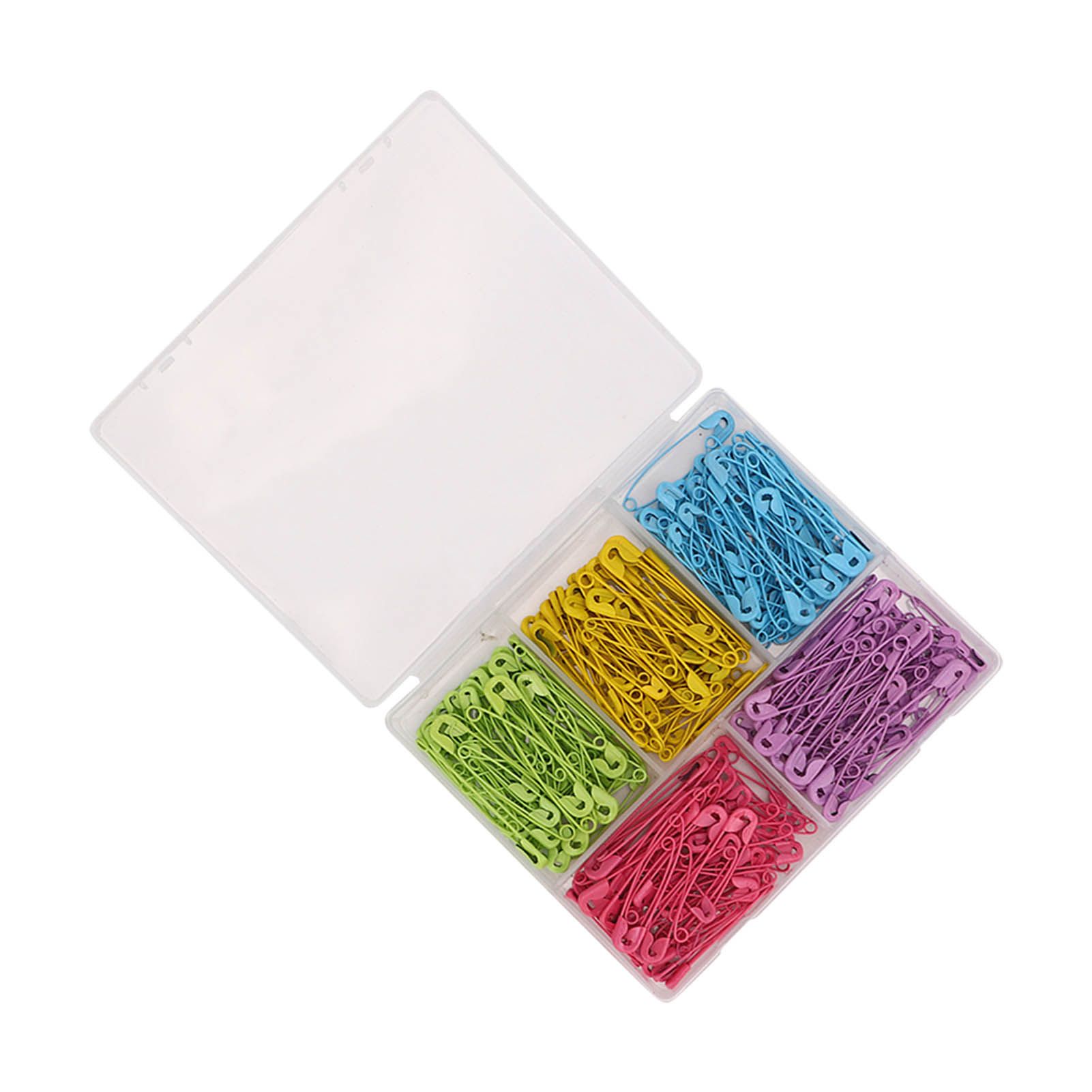 Safety Pins Steel Wire Safe Sturdy Colorful Combination Tag Pin for DIY view 7