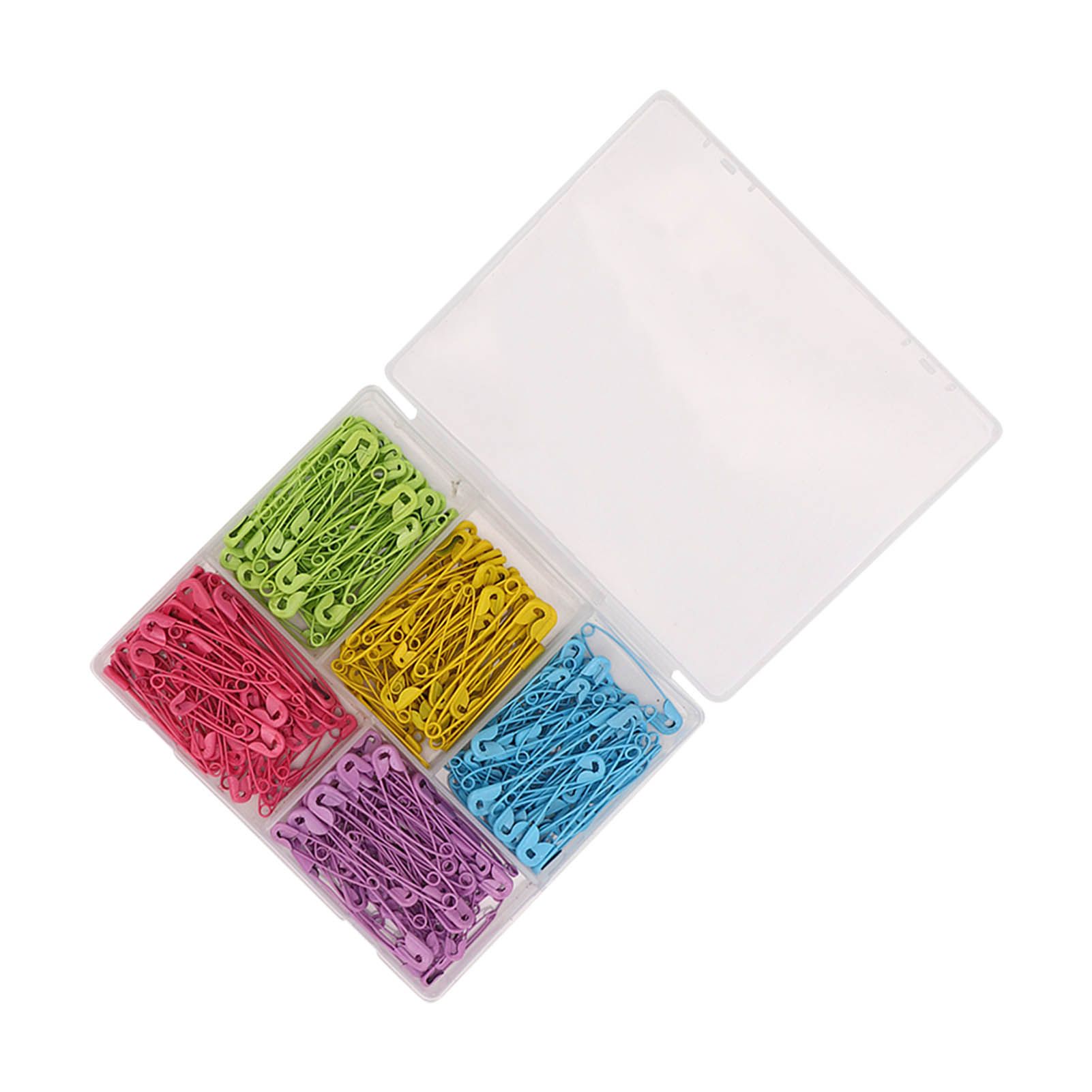 Safety Pins Steel Wire Safe Sturdy Colorful Combination Tag Pin for DIY view 8