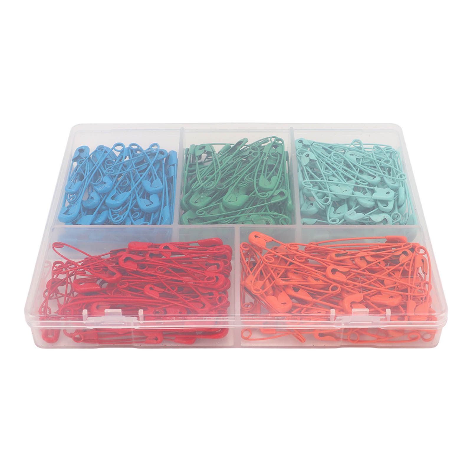 Safety Pins Steel Wire Safe Sturdy Colorful Combination Tag Pin for DIY