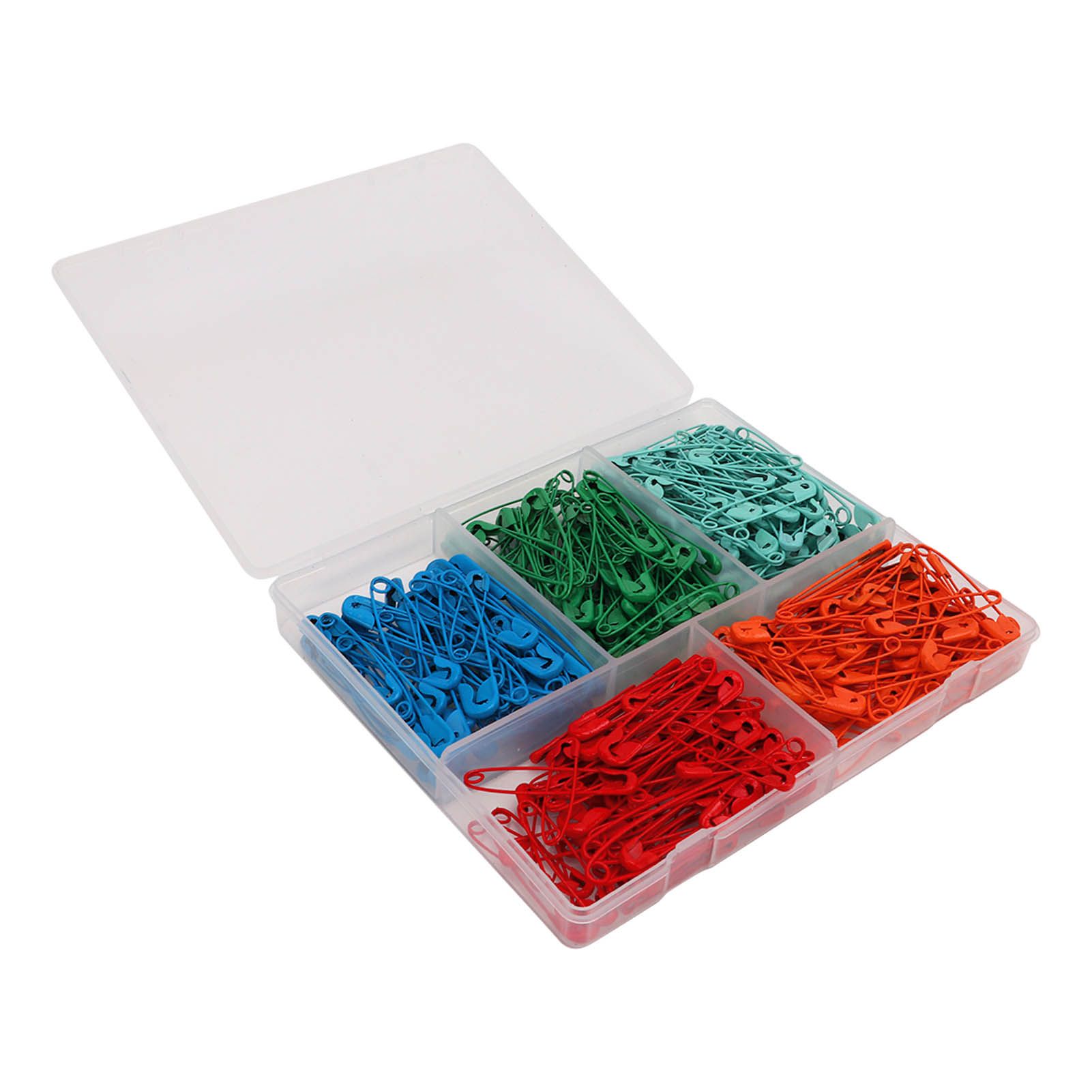 Safety Pins Steel Wire Safe Sturdy Colorful Combination Tag Pin for DIY view 6