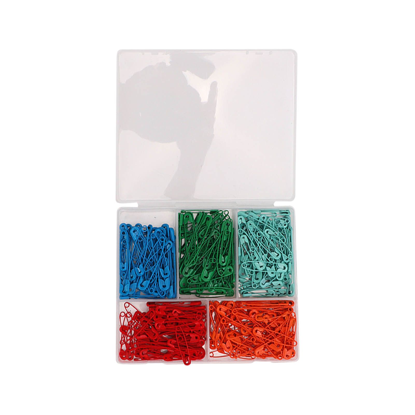 Safety Pins Steel Wire Safe Sturdy Colorful Combination Tag Pin for DIY view 10