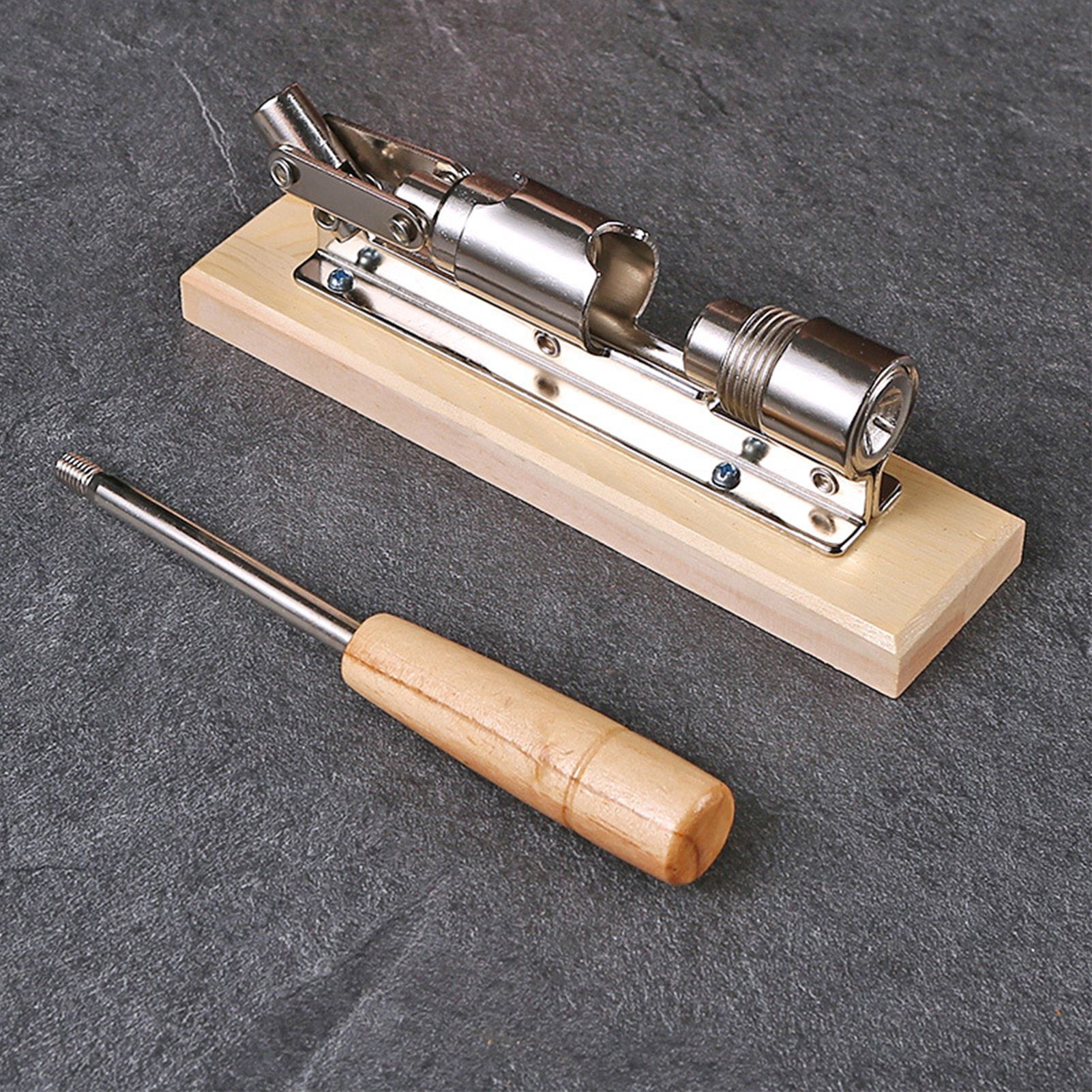Desktop Mechanical Nut Cracker Tool Metal Walnut Pecan Opener Clip with Handle view 12