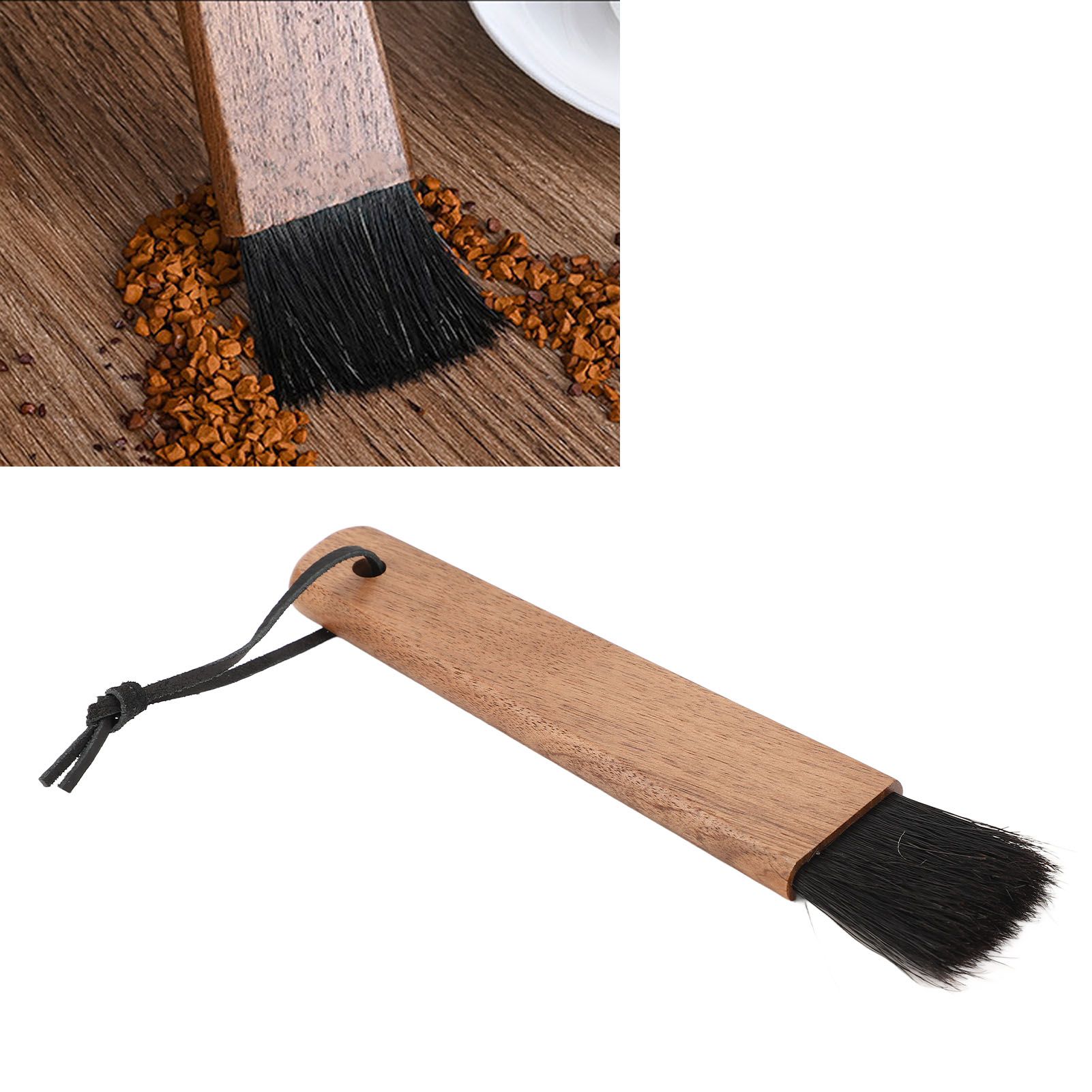 Coffee Grinder Brush Soft Bristles Long Handle Coffee Machine Cleaning Tool view 12
