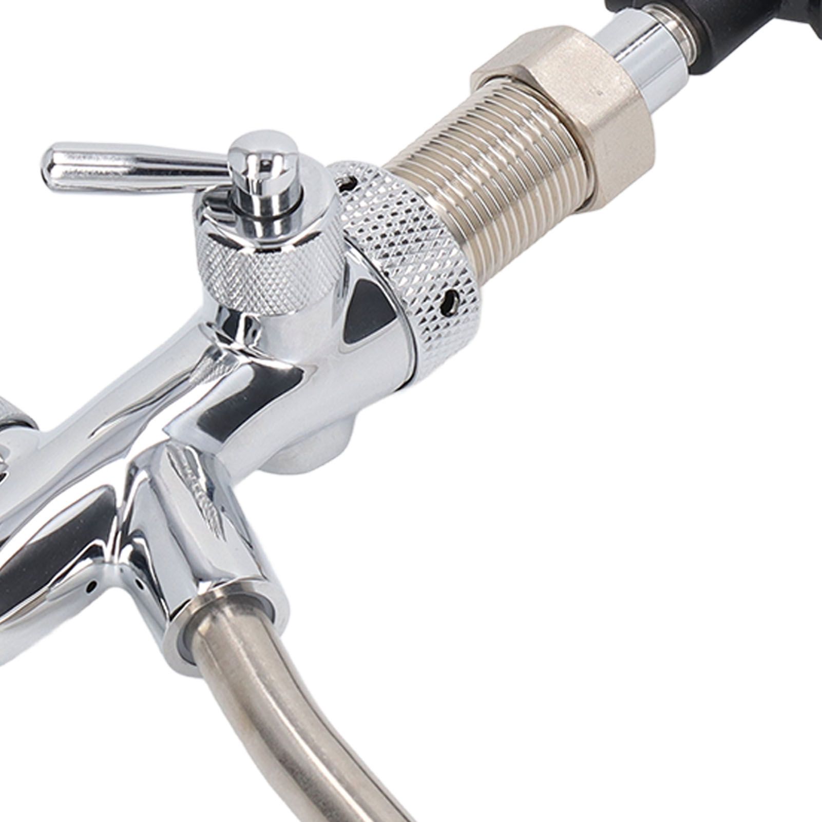 G5/8 Beer Tap 304 Stainless Steel Adjustable Beer Faucet Liquid Dispenser for view 14