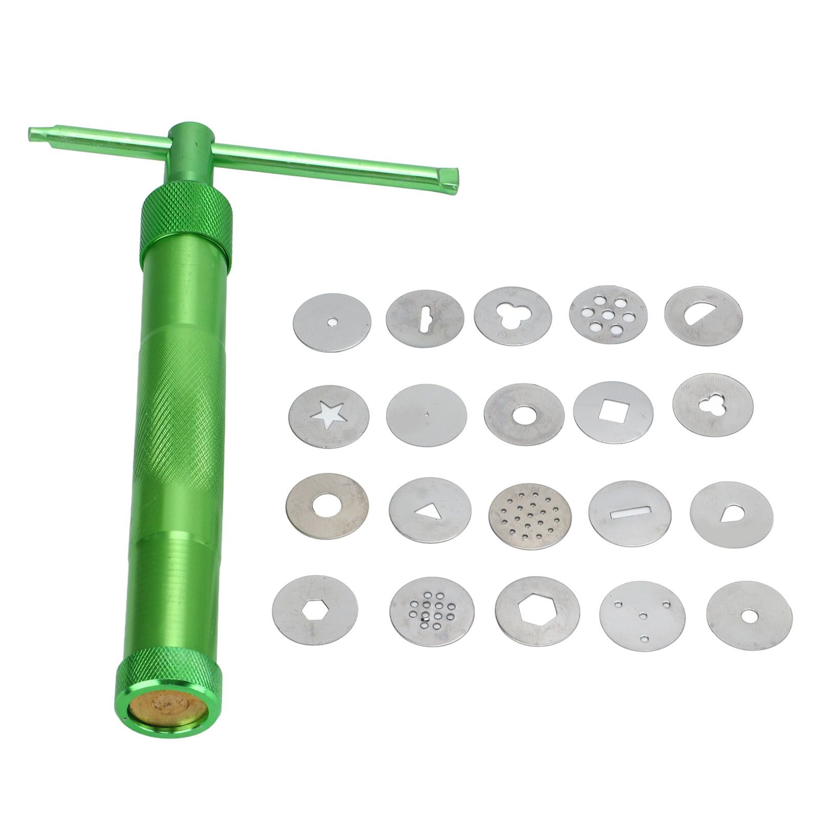 Sugar Paste Extruder Stainless Steel Pottery Clay Extruders Rotating Cake view 2