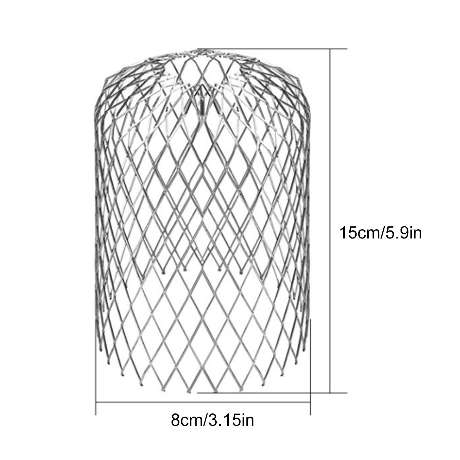 Lightweight Aluminum Gutter Guard Strainer Mesh Gutter Downspout Guard for view 2
