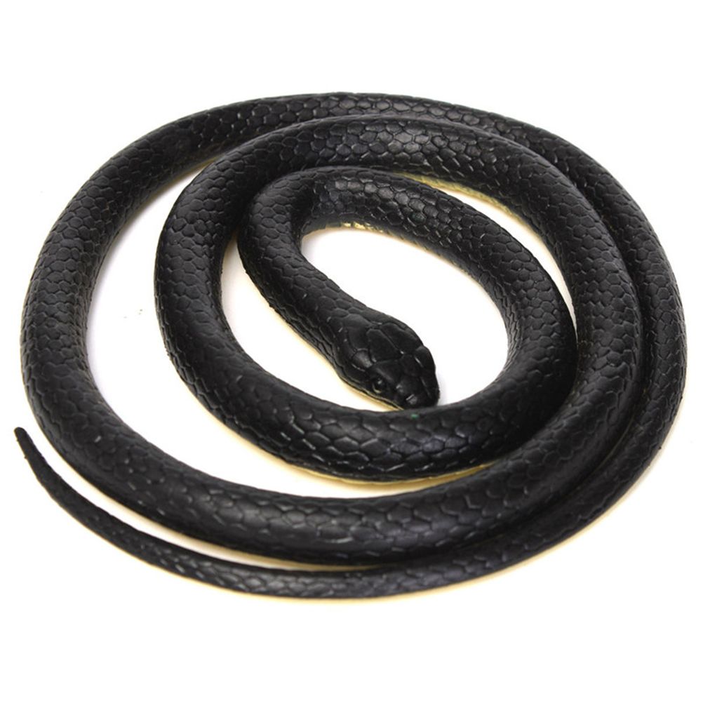 Long Realistic Garden Rubber Snake Fake Snakes for Fool's Day Halloween view 7