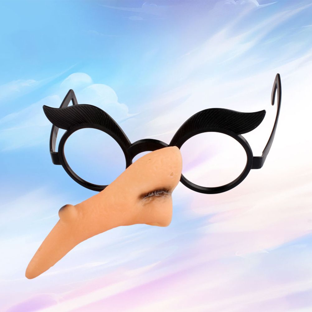 Halloween Party Glasses Witch Nose Glasses Fancy Dress Funny Eye Glass Frame view 3