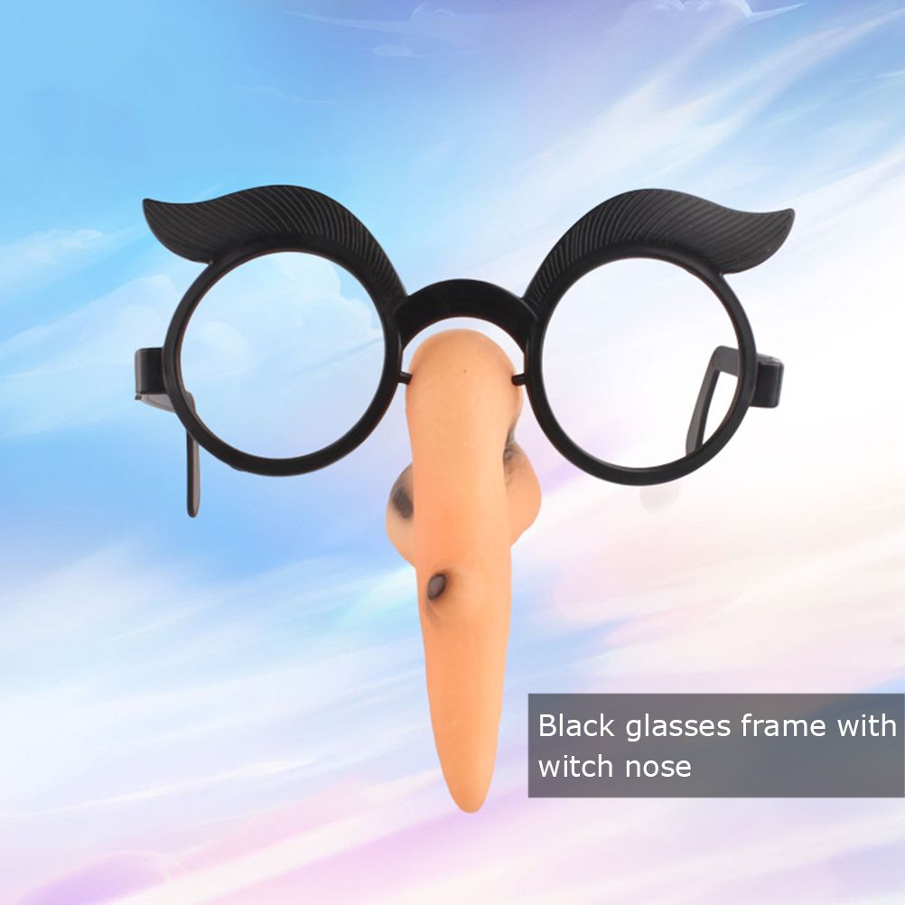 Halloween Party Glasses Witch Nose Glasses Fancy Dress Funny Eye Glass Frame view 6